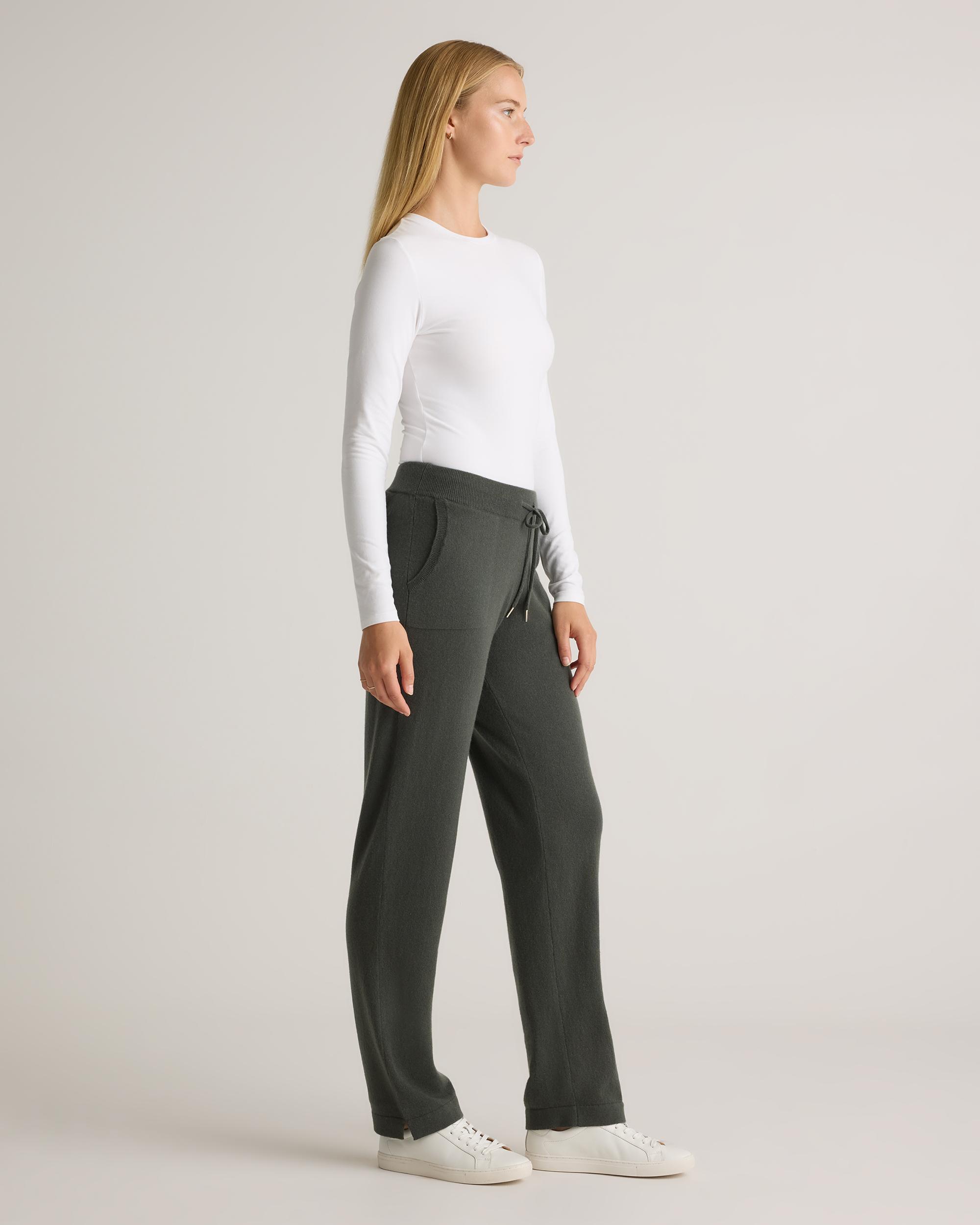 Quince | Women's Mongolian Cashmere Straight Leg Pants Size XS Product Image