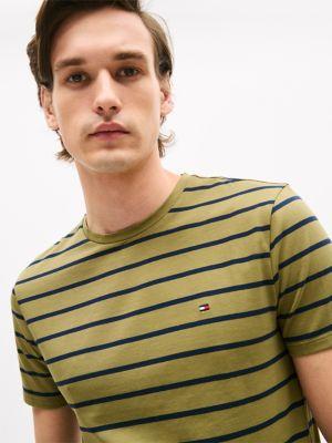 Stripe Stretch-Cotton Extra Slim T-Shirt Product Image