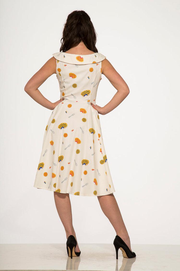 Pie Dress in Off White Product Image