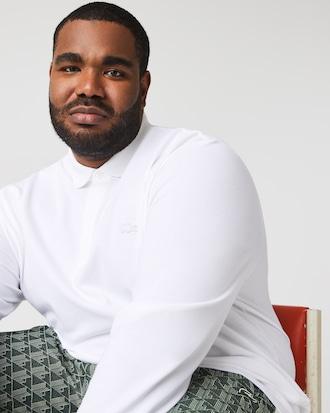 Regular Fit Paris Stretch Piqué Polo Shirt Product Image