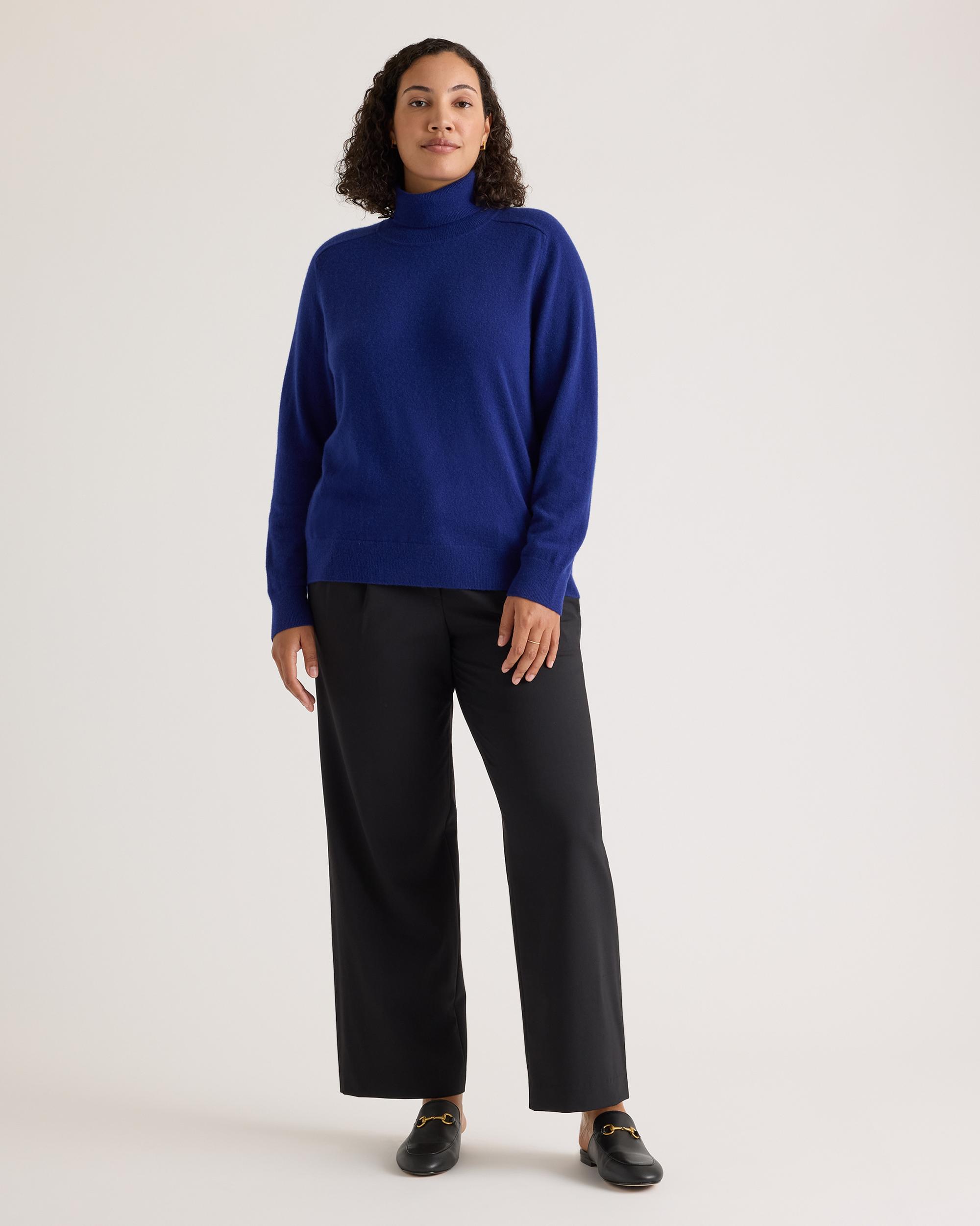 Quince | Women's Mongolian Cashmere Turtleneck Sweater Size XL Product Image