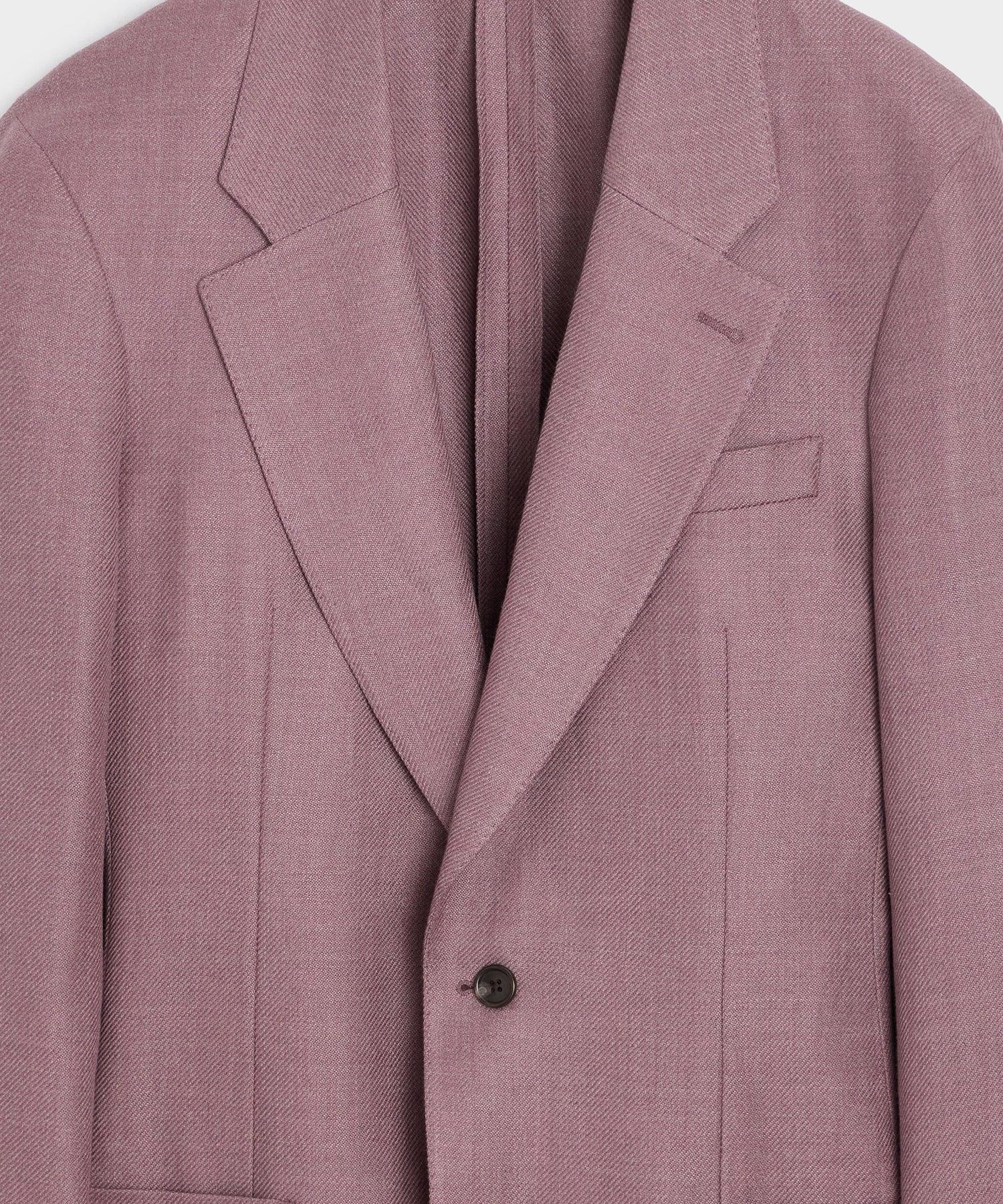 Italian Linen-Wool Single-Breasted Wythe Jacket Product Image