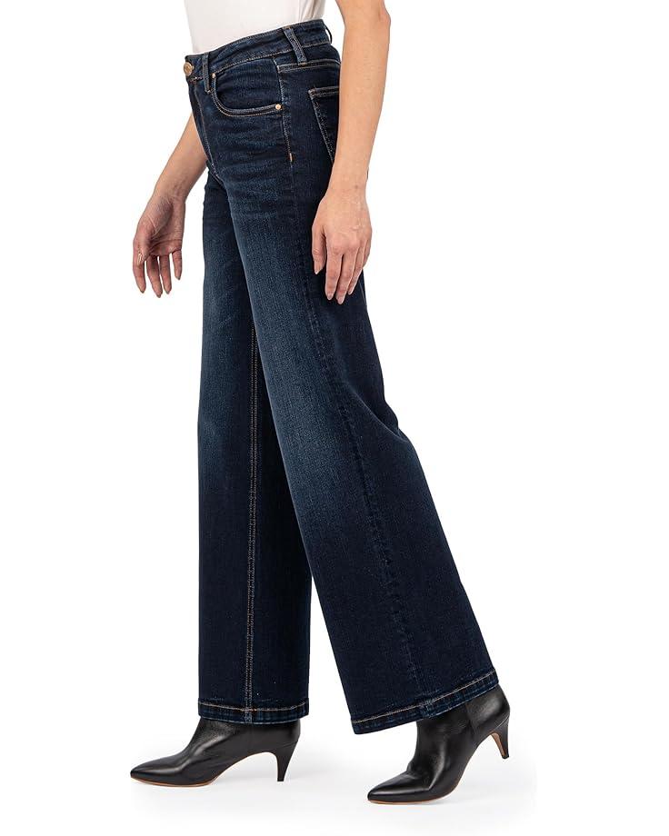 Jean High-rise Wide Leg Clean Hem Product Image