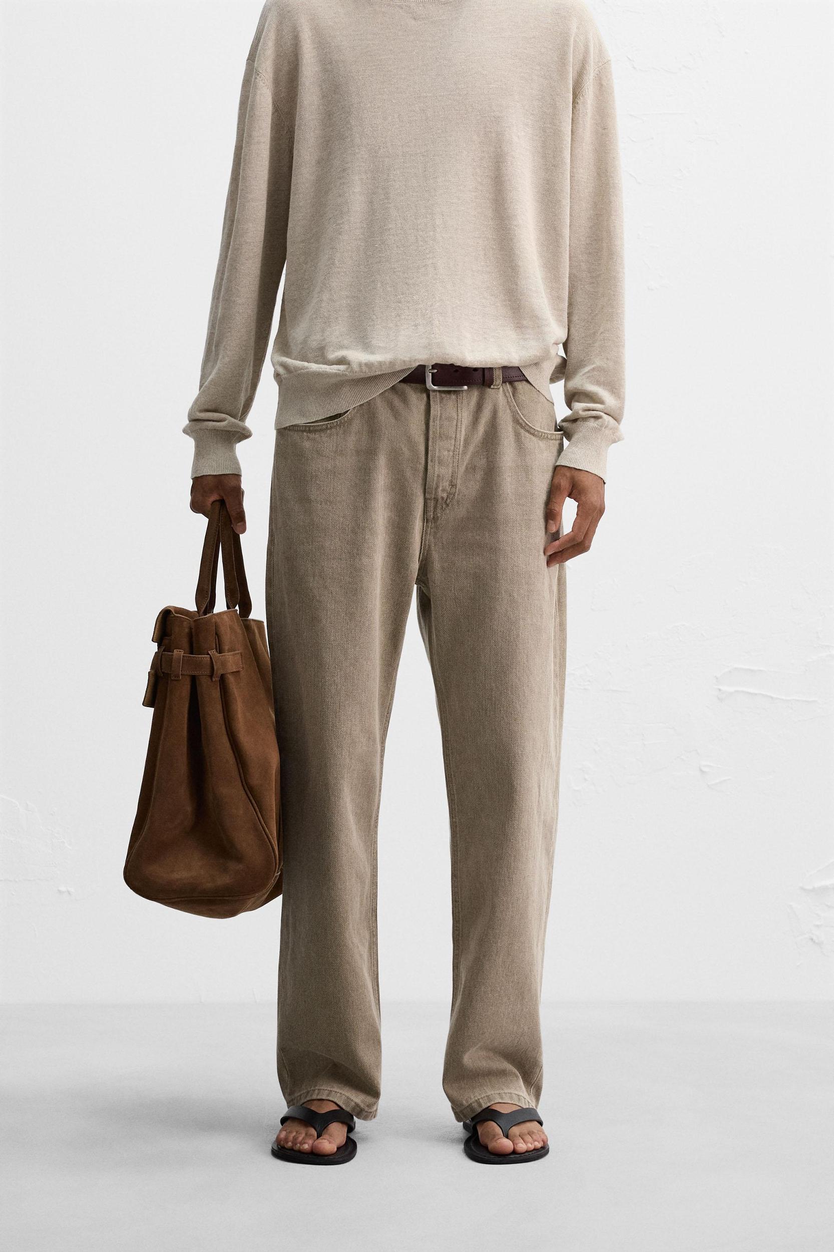 SLIM STRAIGHT FIT JEANS Product Image