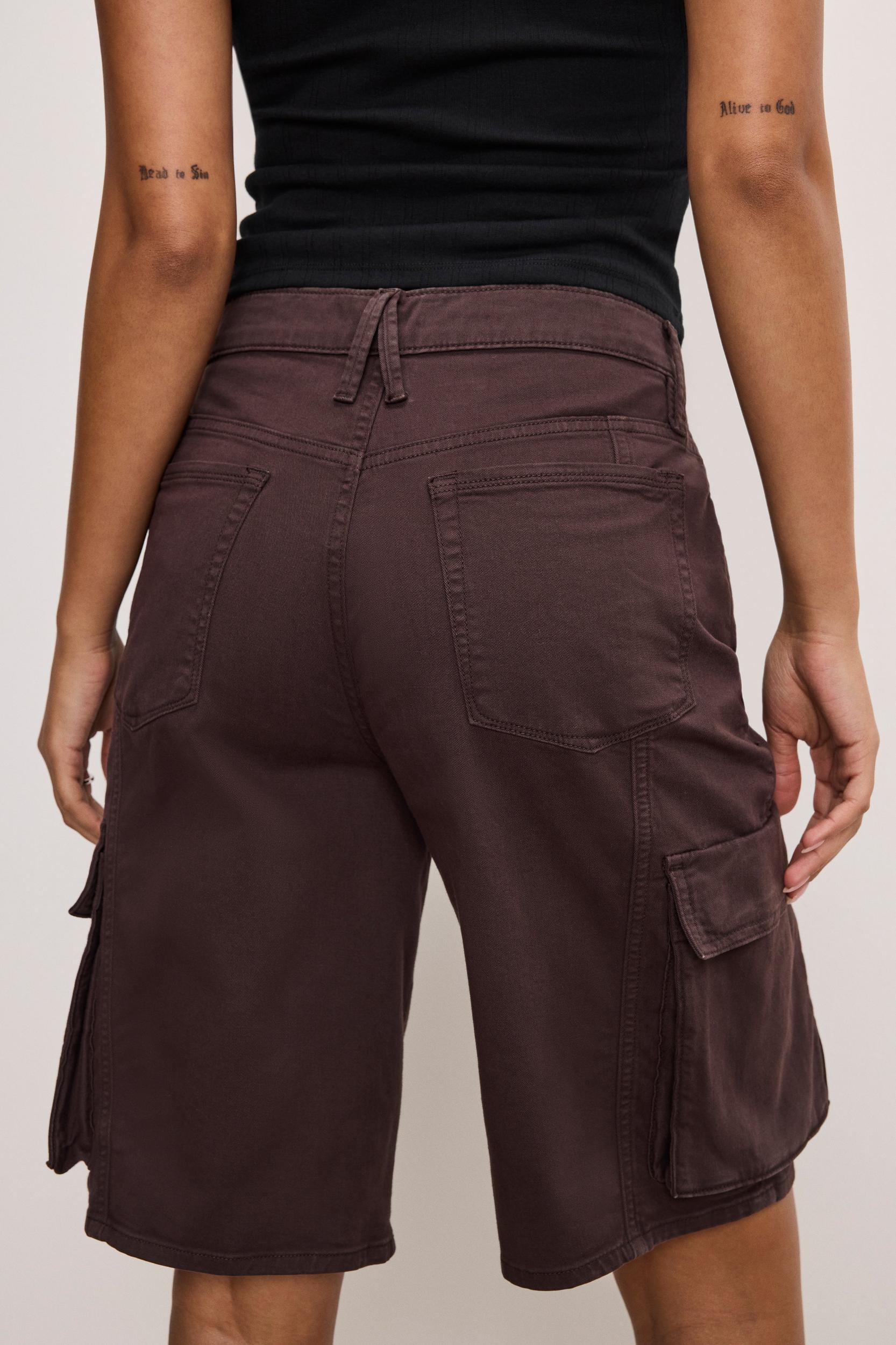 TWILL CARGO SHORTS | BARK003 Product Image