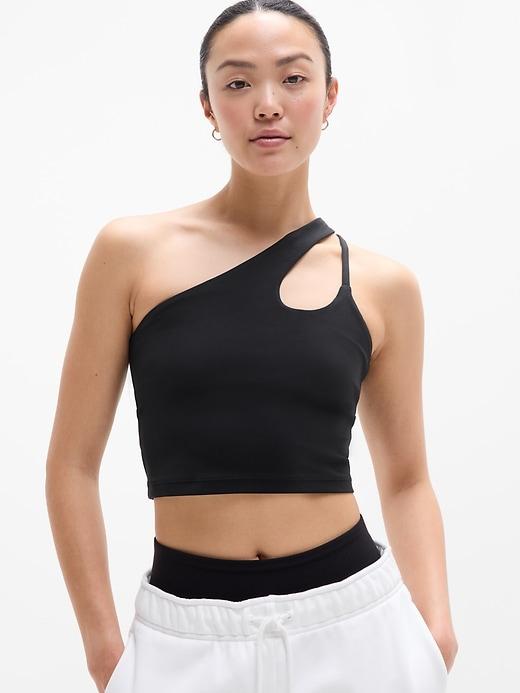 Transcend Asymmetrical Crop Sports Bra Product Image