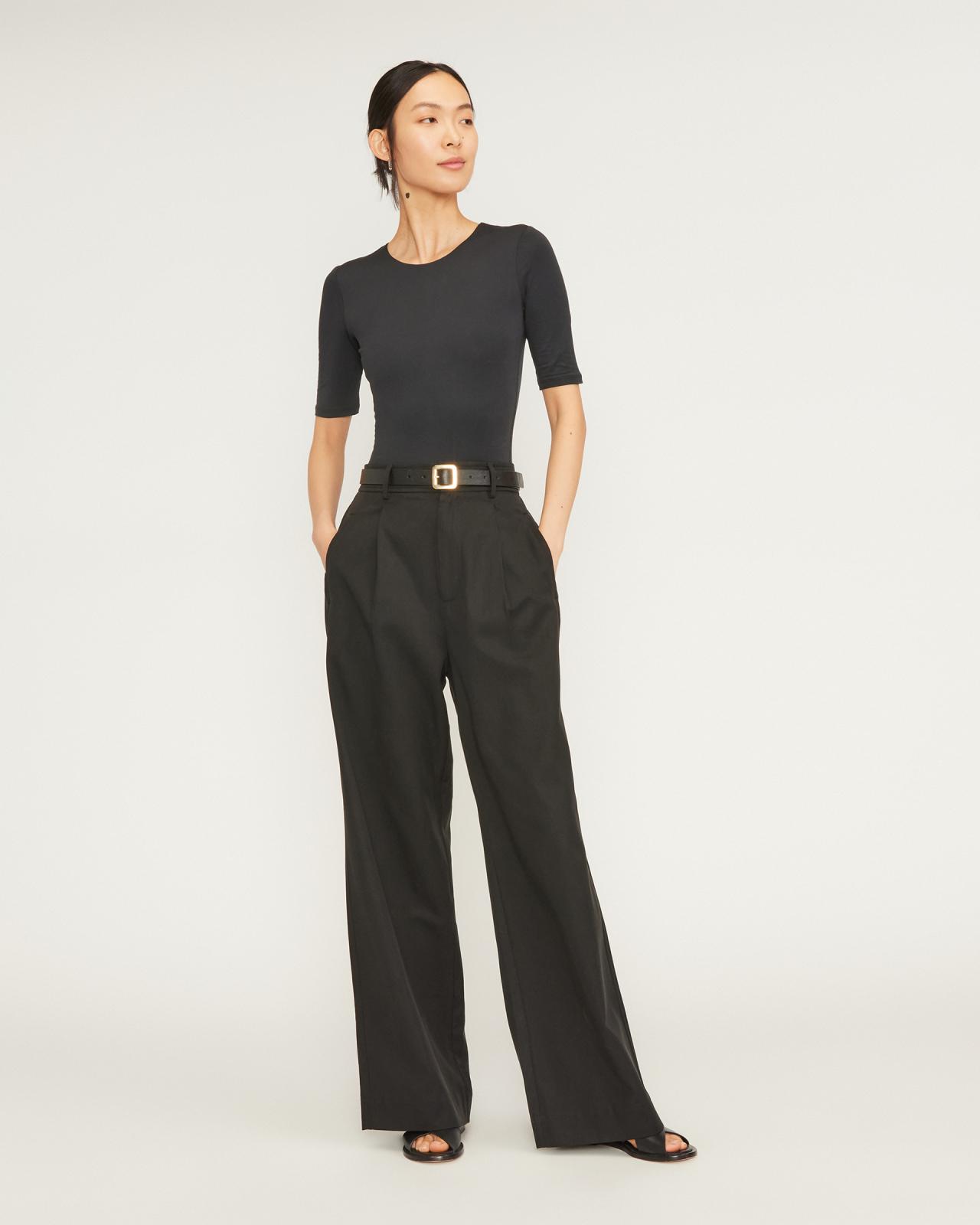 Womens Short-Sleeve Crew Neck Bodysuit by Everlane Product Image