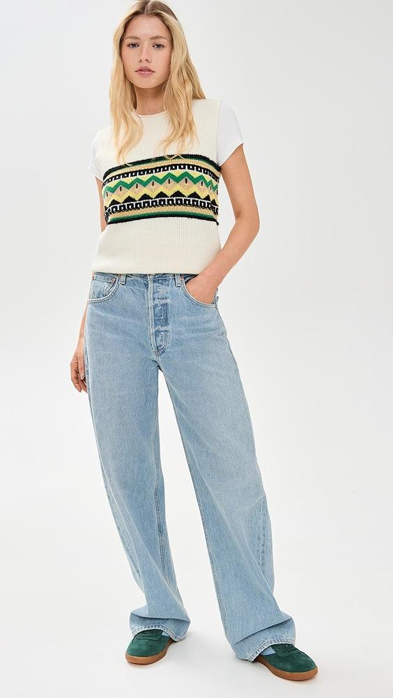 Citizens of Humanity Ayla Baggy Cuffed Crop Jeans | Shopbop Product Image