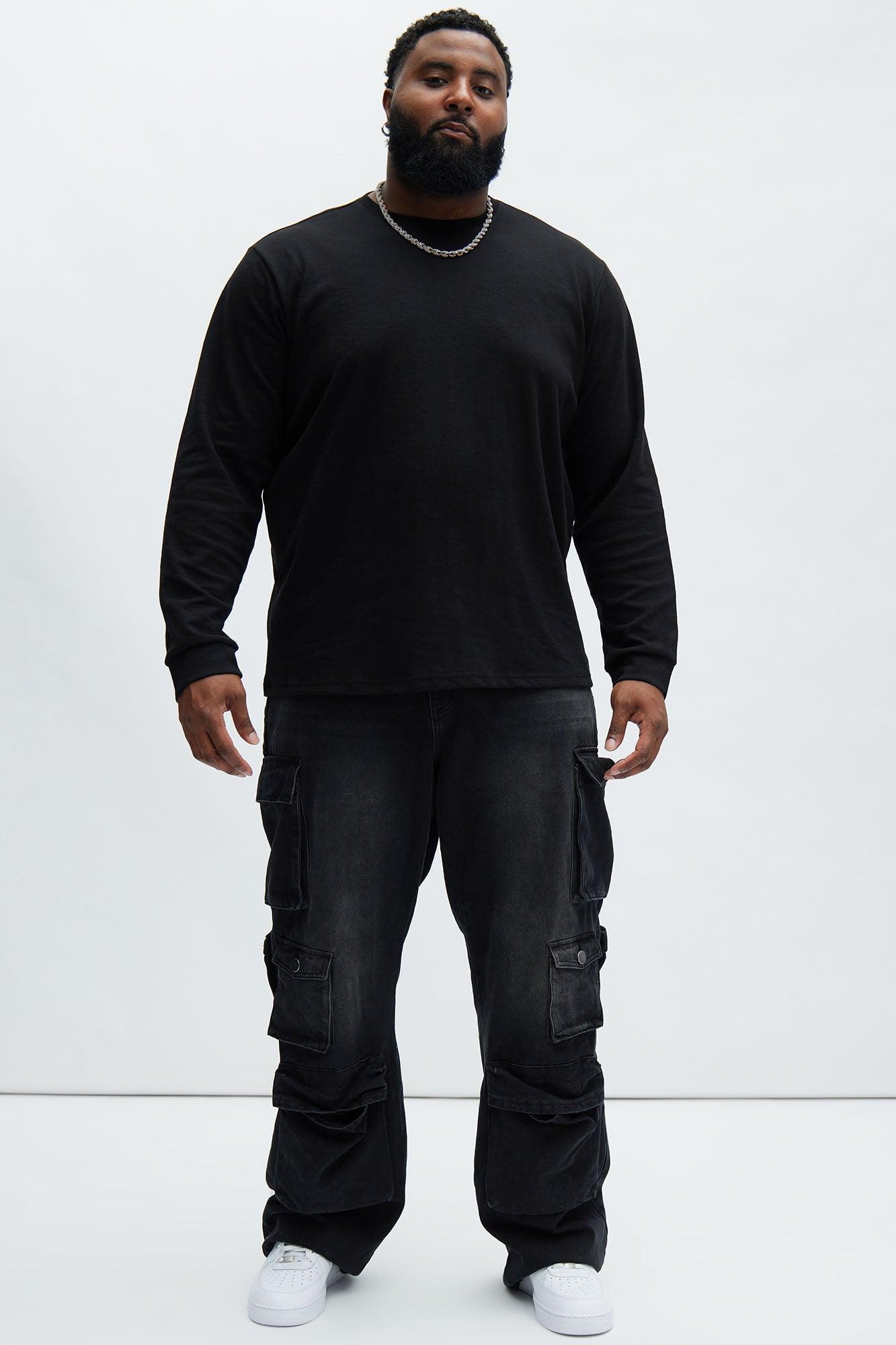 Humble Long Sleeve Tee - Black Product Image