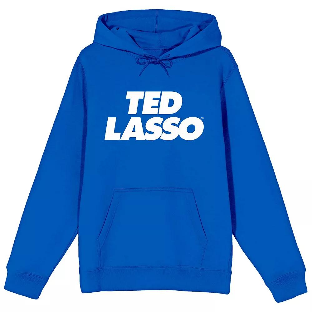 Men's Ted Lasso Title Hoodie, Size: Medium, Blue Product Image