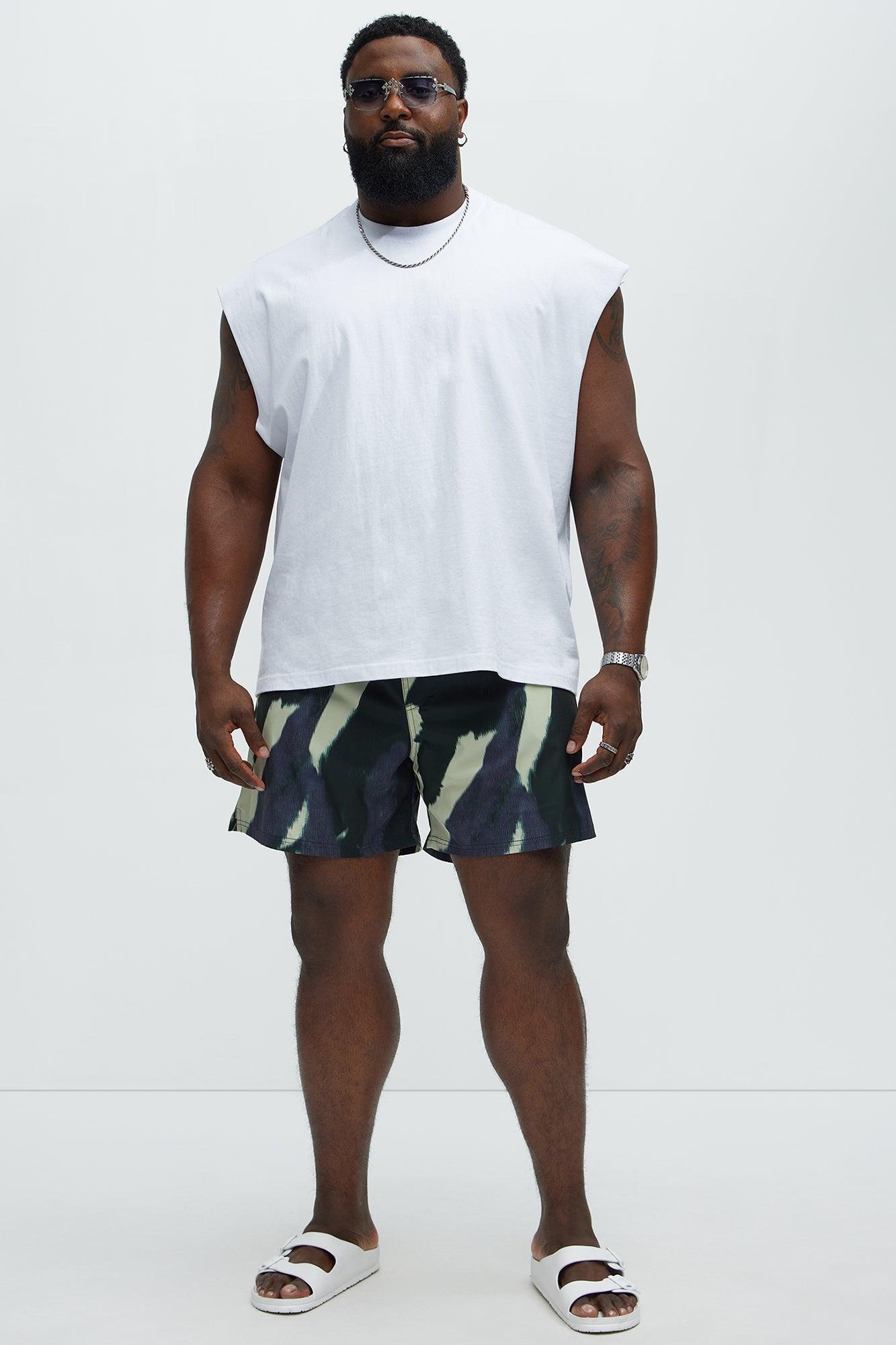 Abstract Vision Swim Mid Trunk - Multi Color Product Image