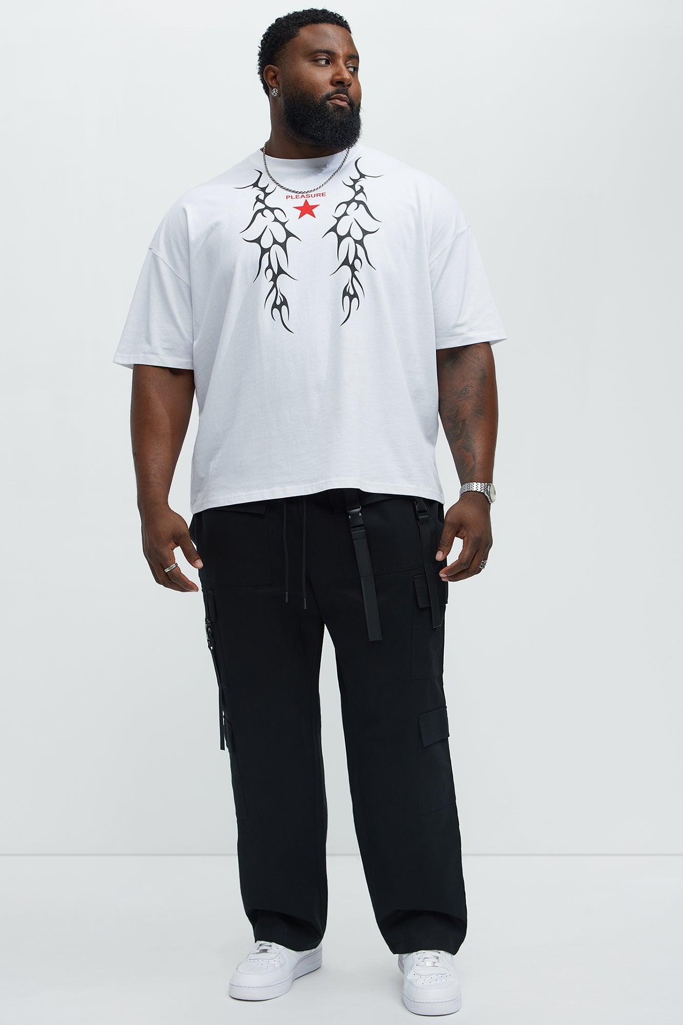 Pleasure Architecture Oversized Short Sleeve Tee - White Product Image