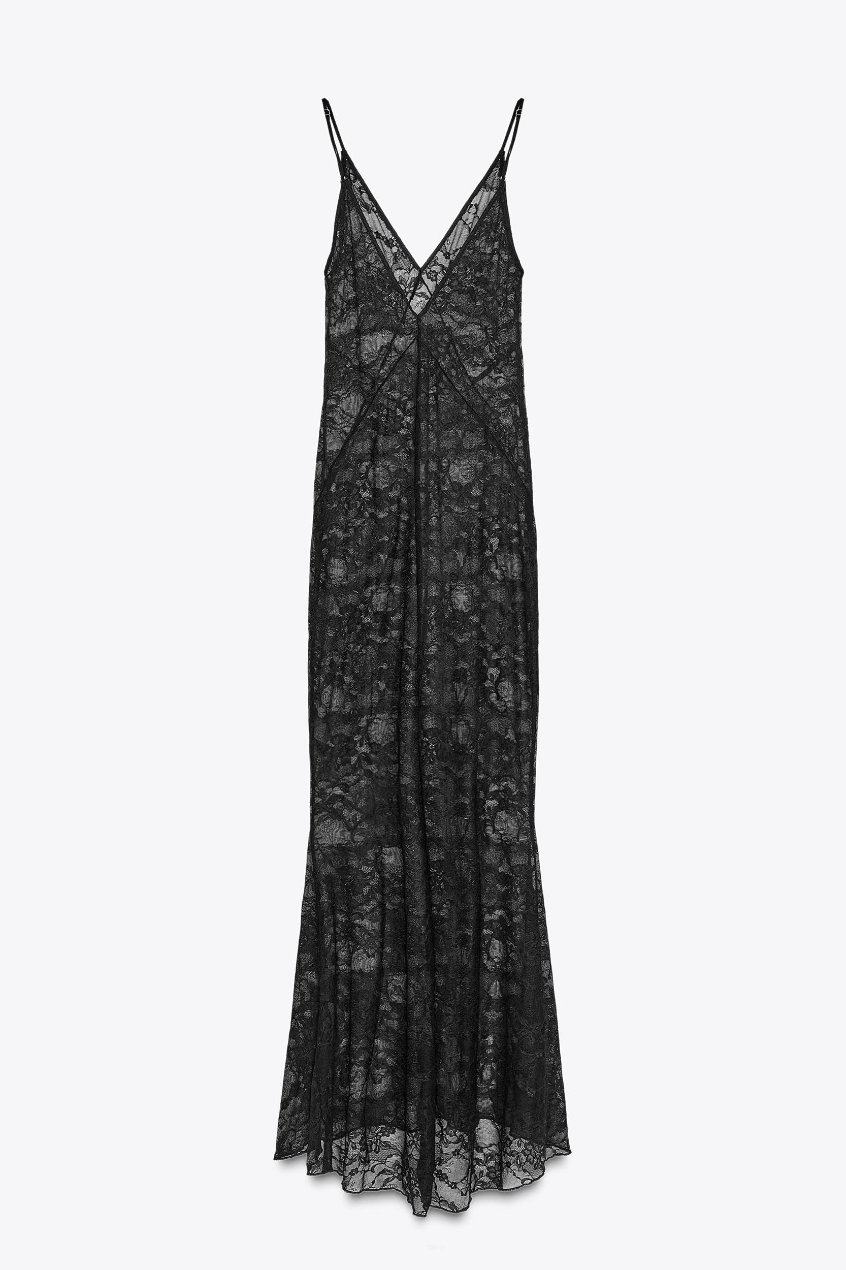LONG LACE DRESS Product Image