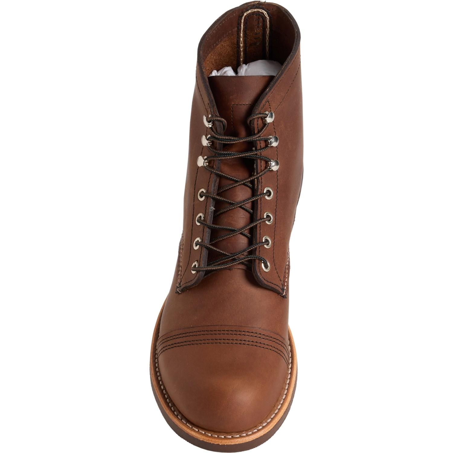 Red Wing 6” Iron Ranger Cap-Toe Boots - Leather, Factory 2nds (For Men) Product Image