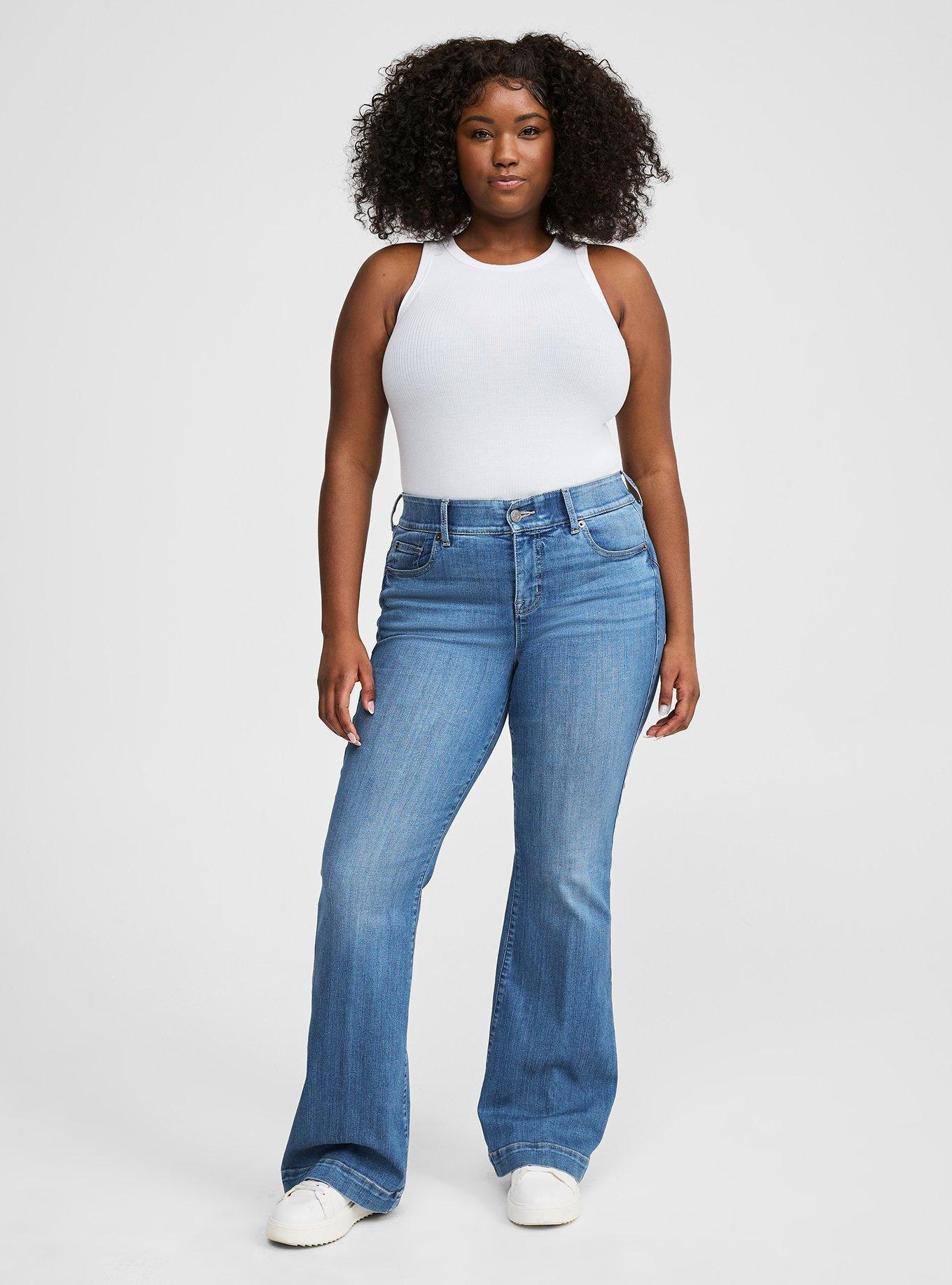 Bombshell High-Rise Flare Jean Product Image