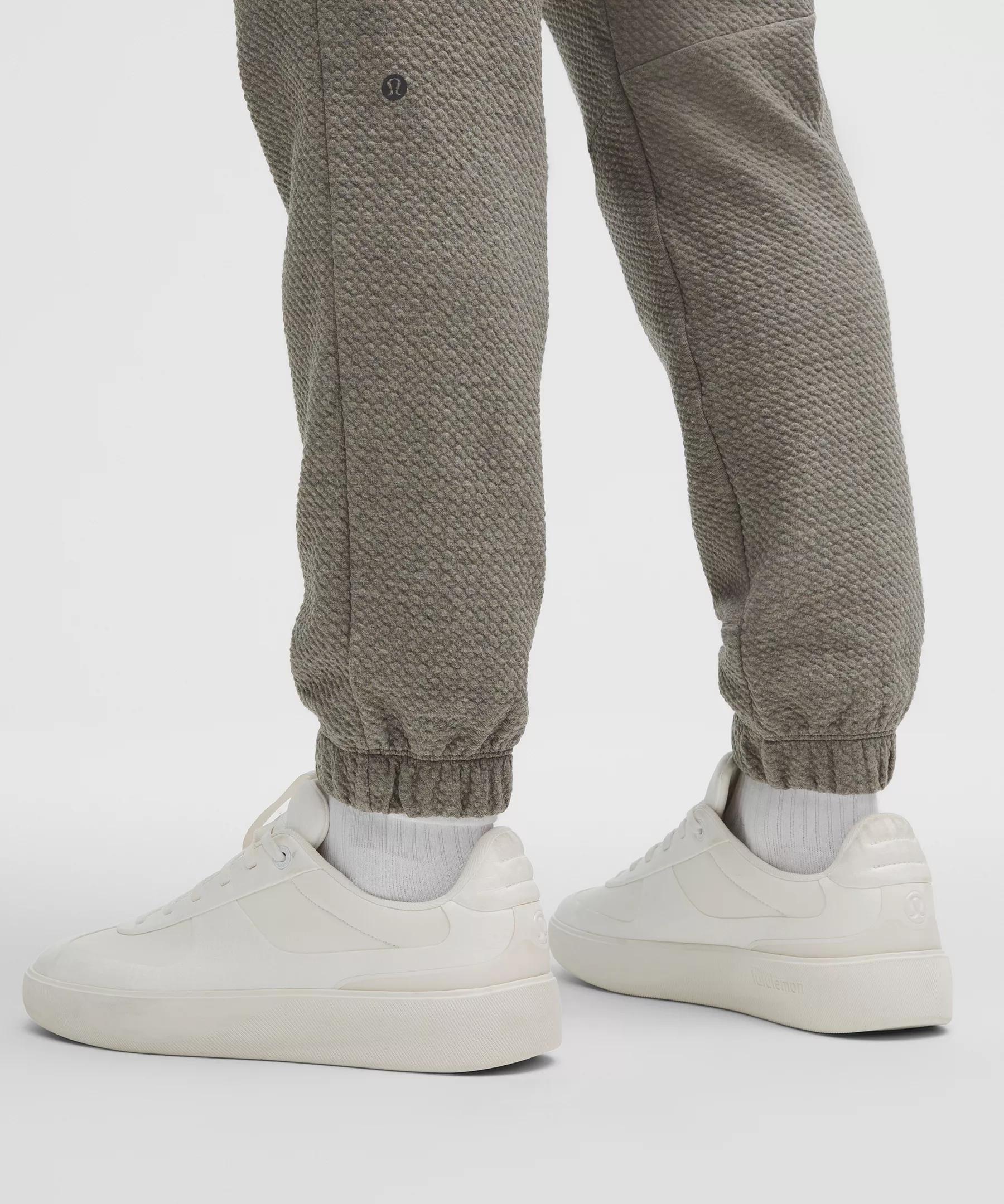 Textured Double-Knit Cotton Jogger *Regular Product Image