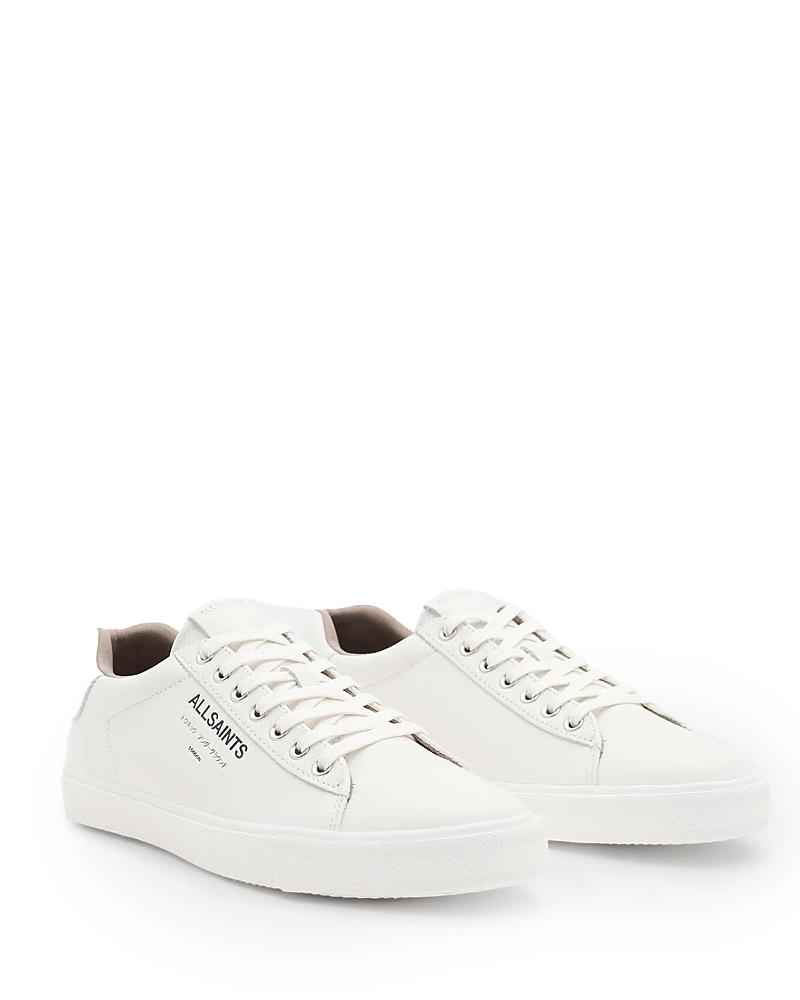 Allsaints Mens Underground Leather Low Top Sneakers Product Image