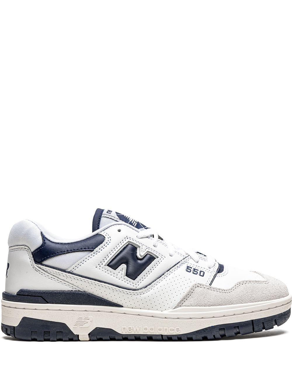 550 "White/Navy Blue" sneakers Product Image