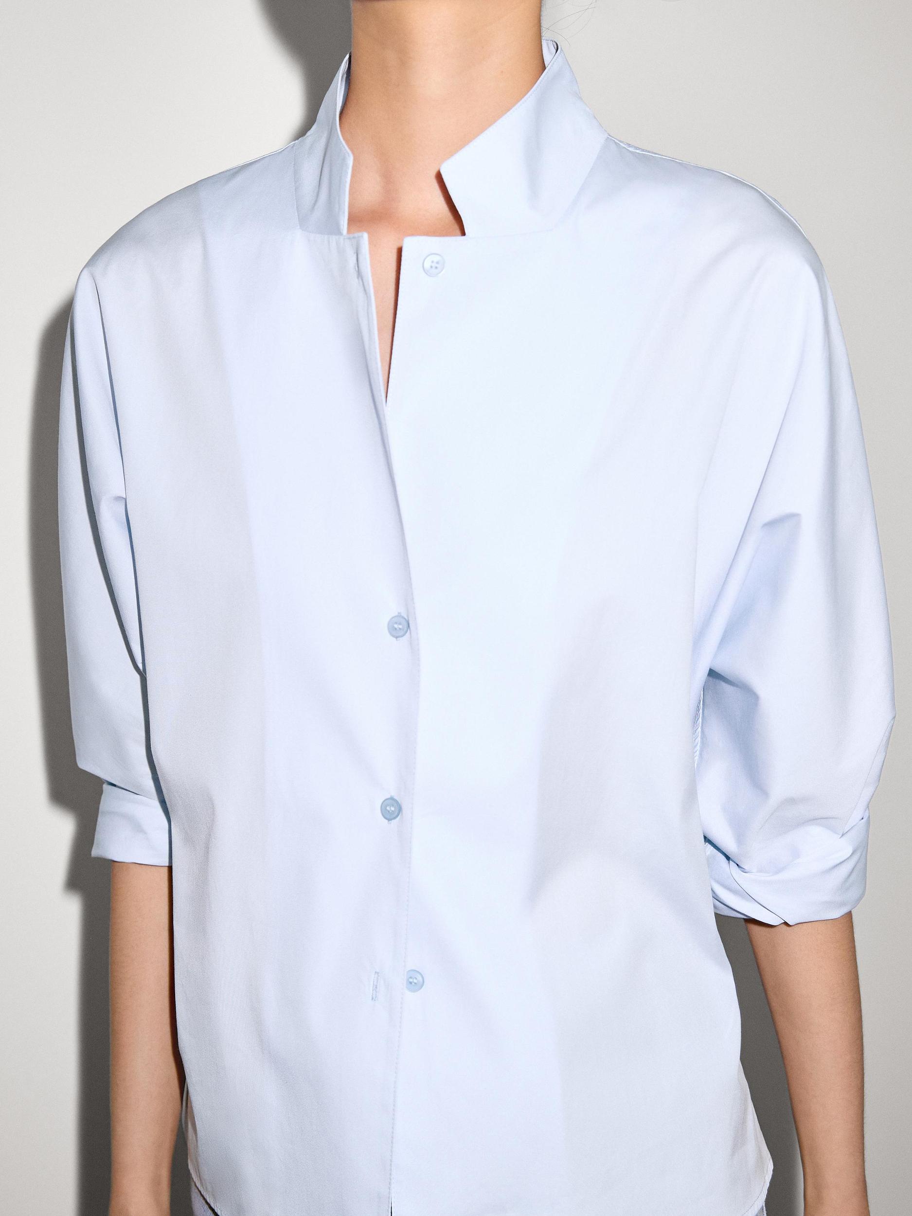 100% cotton poplin shirt Product Image