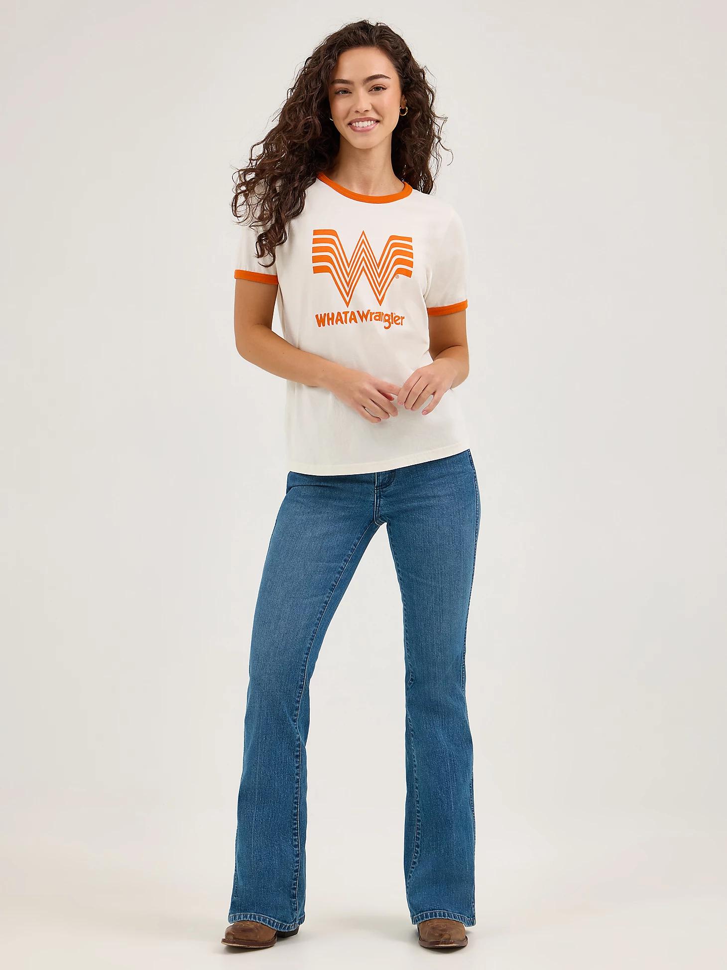 Wrangler x Whataburger Bailey Flare Jean | Women's JEANS | Wrangler® Product Image