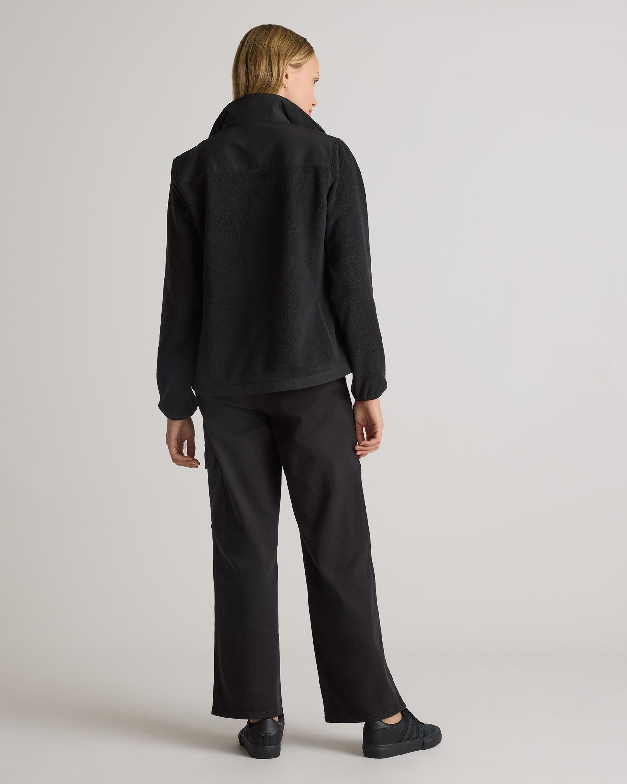 Quince | Women's Polar Fleece Full-Zip Jacket Recycled Polyester Product Image