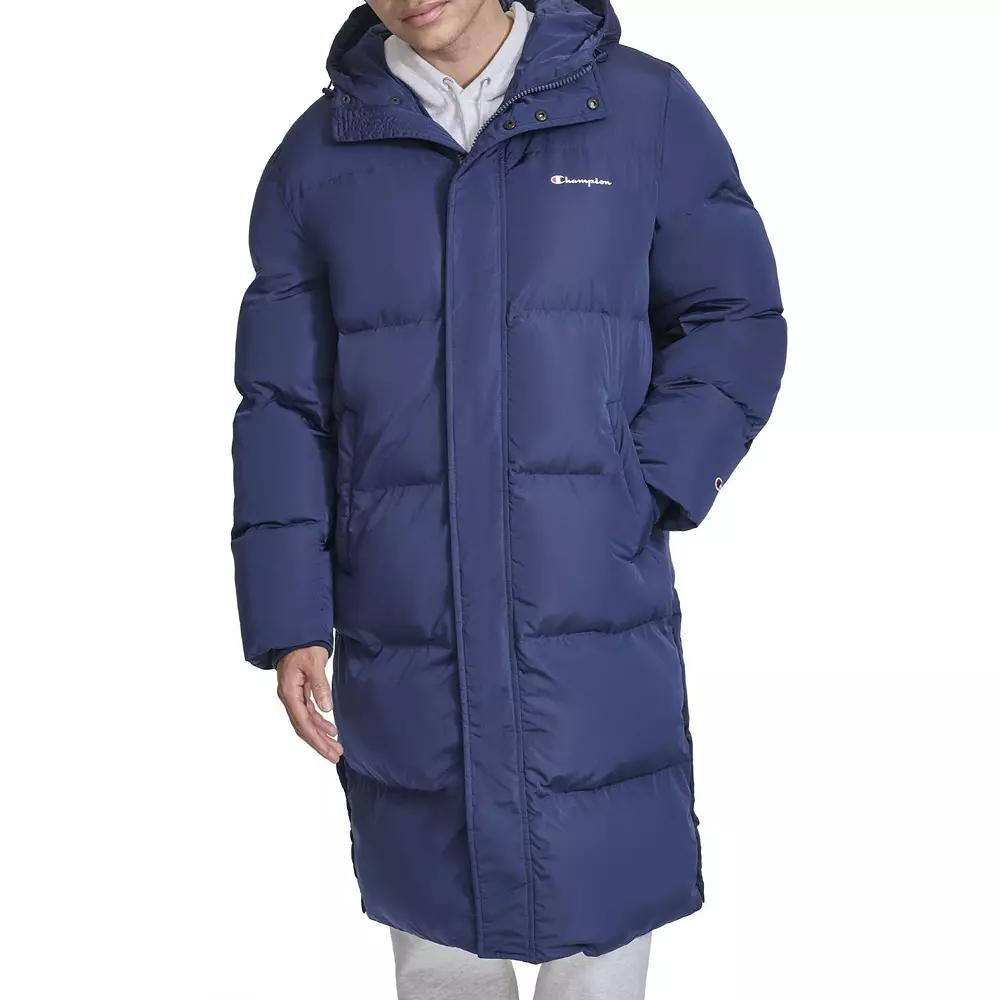 Men's Champion® Long Puffer With Hood,  Product Image