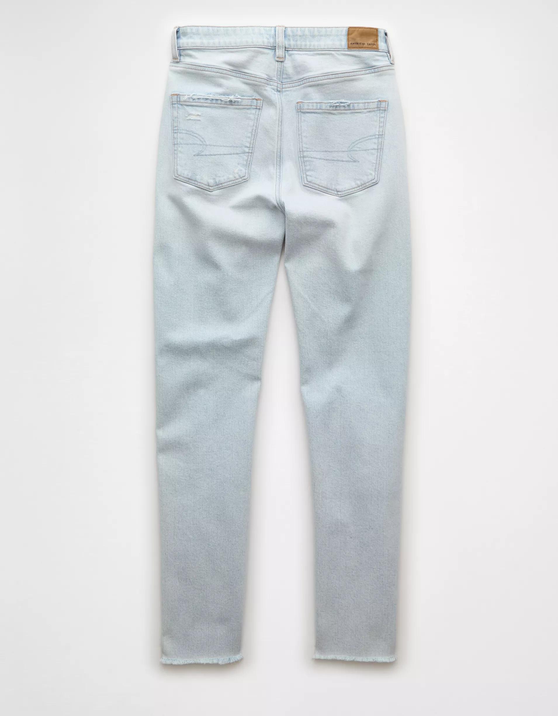 AE Strigid Ripped Mom Jean Product Image