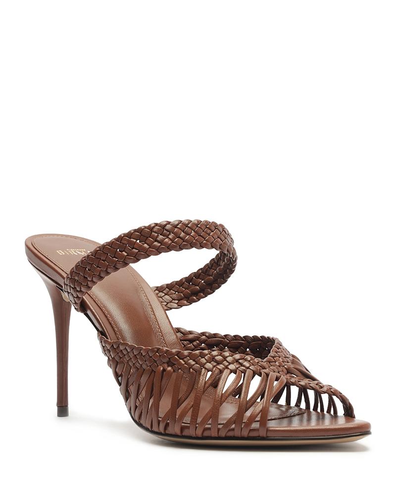 Womens Agatha 85MM Braided Leather Sandals Product Image