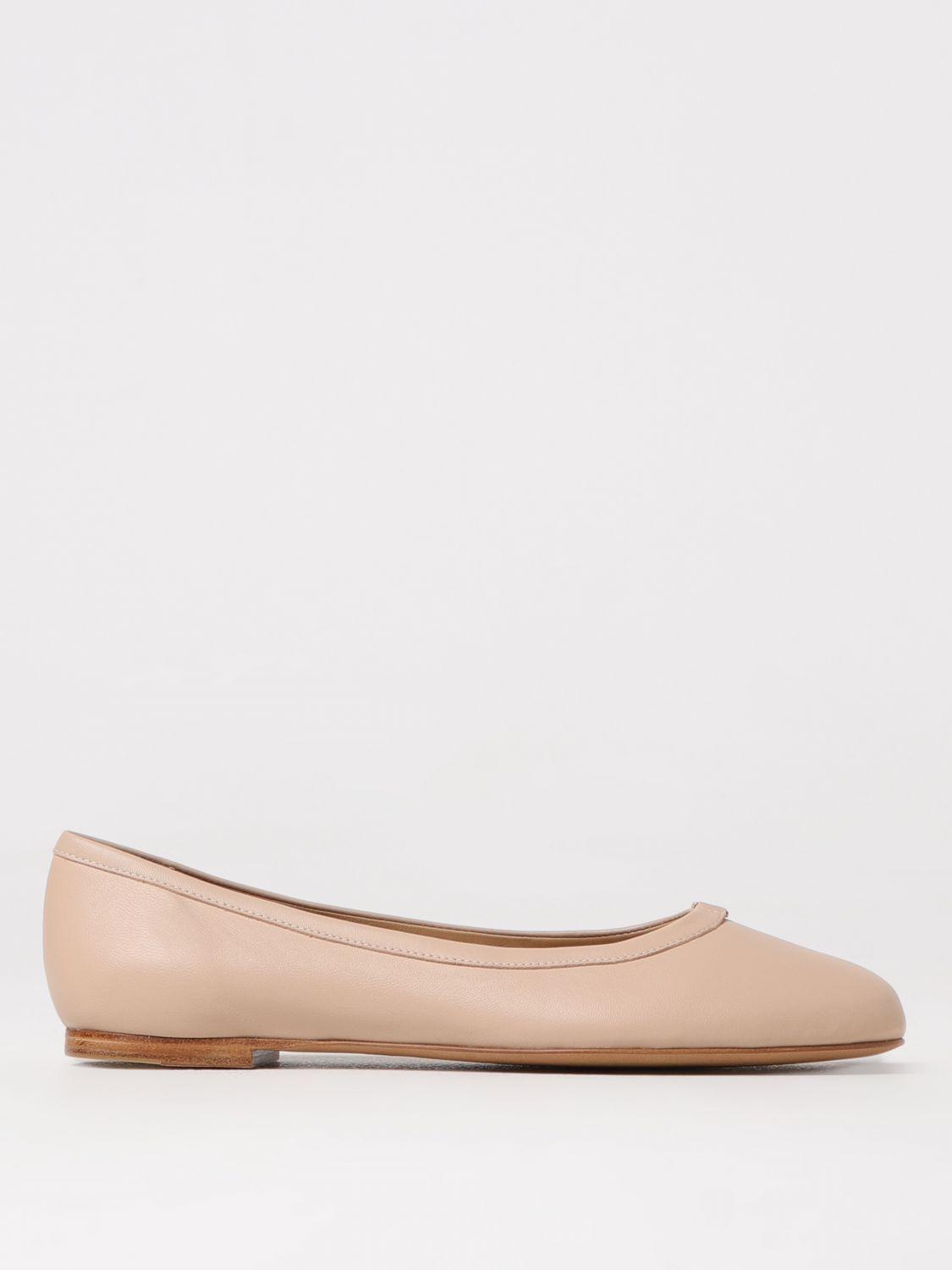 CHLOÉ Woman Ballet Flats Sand Size 9 Leather In Beige Product Image