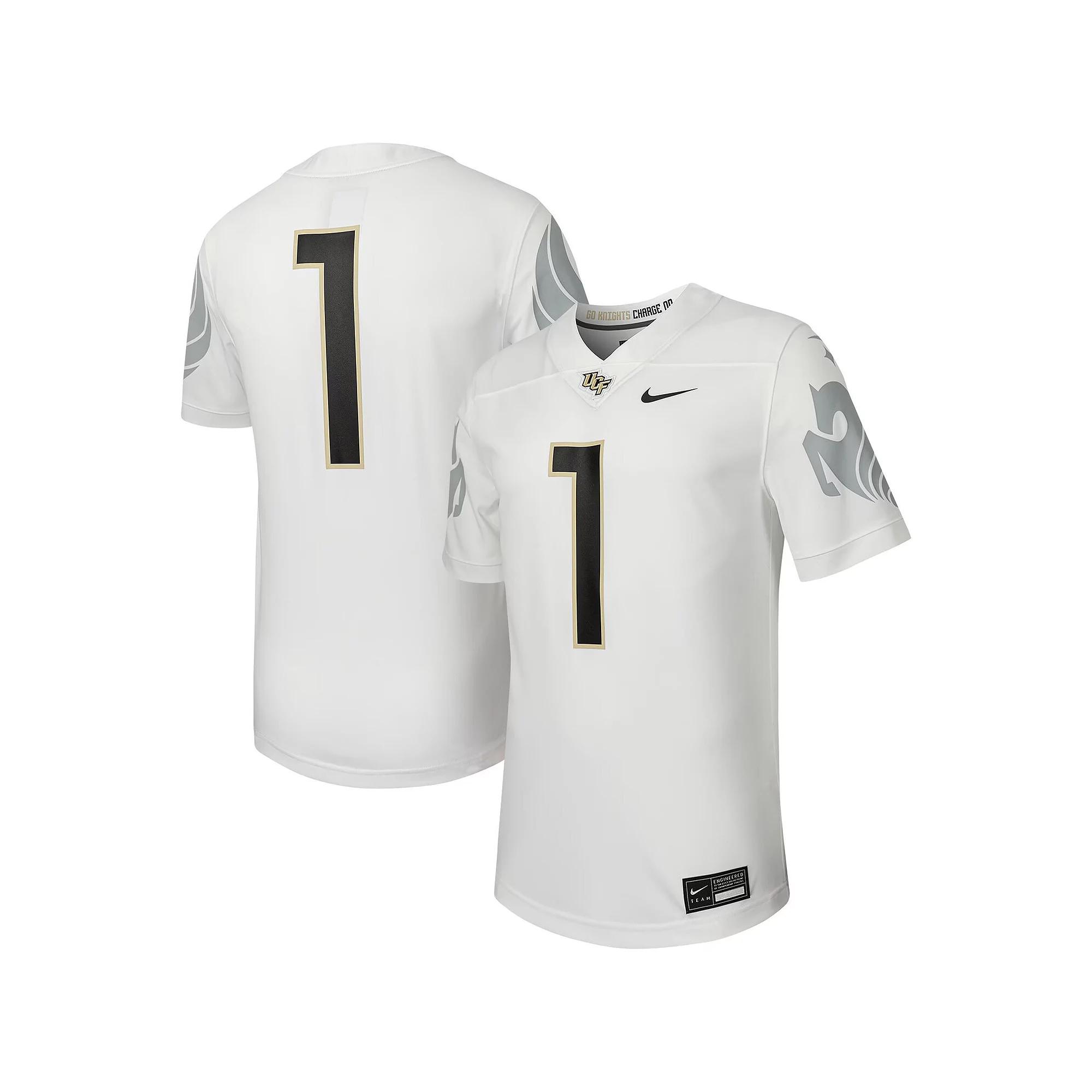 Men's Nike #1 White UCF Knights Untouchable Replica Football Jersey,  Product Image