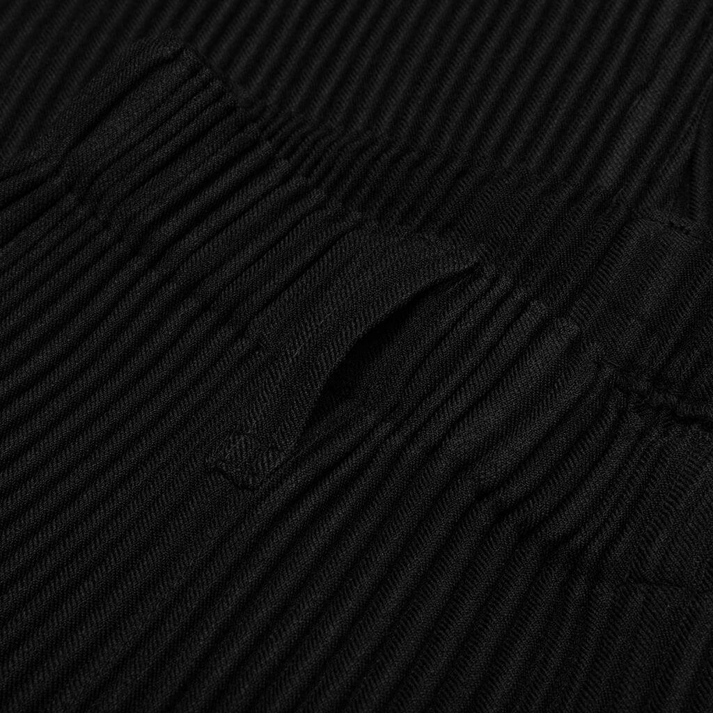 Wool Like Light Pants - Black Male Product Image