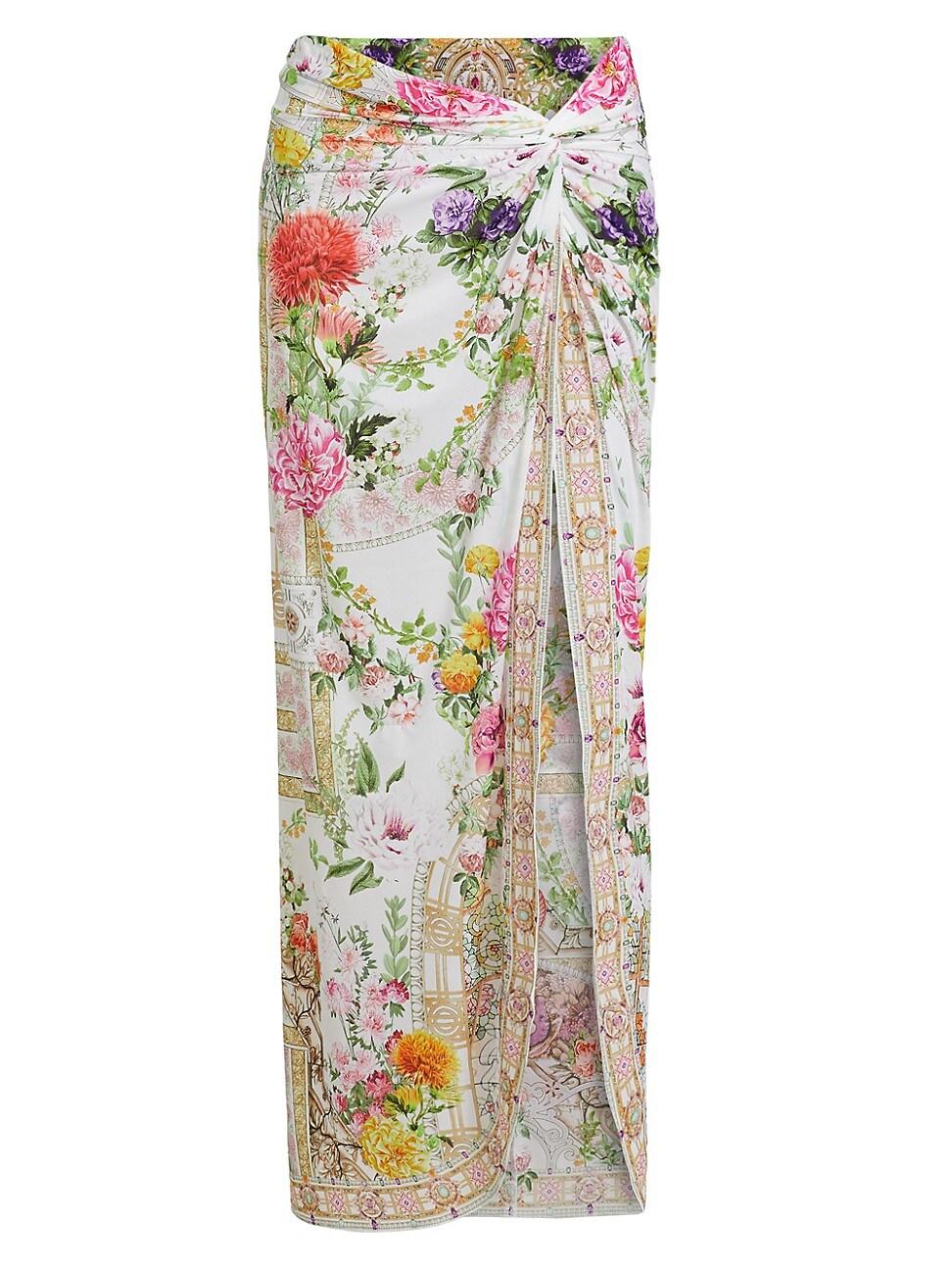Womens Egyptian Rose Twist Long Skirt Product Image