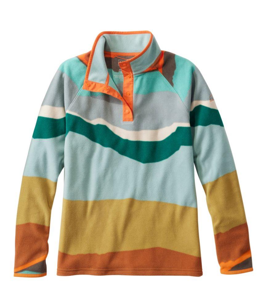 Women's All Season Access Fleece Pullover, Print Product Image