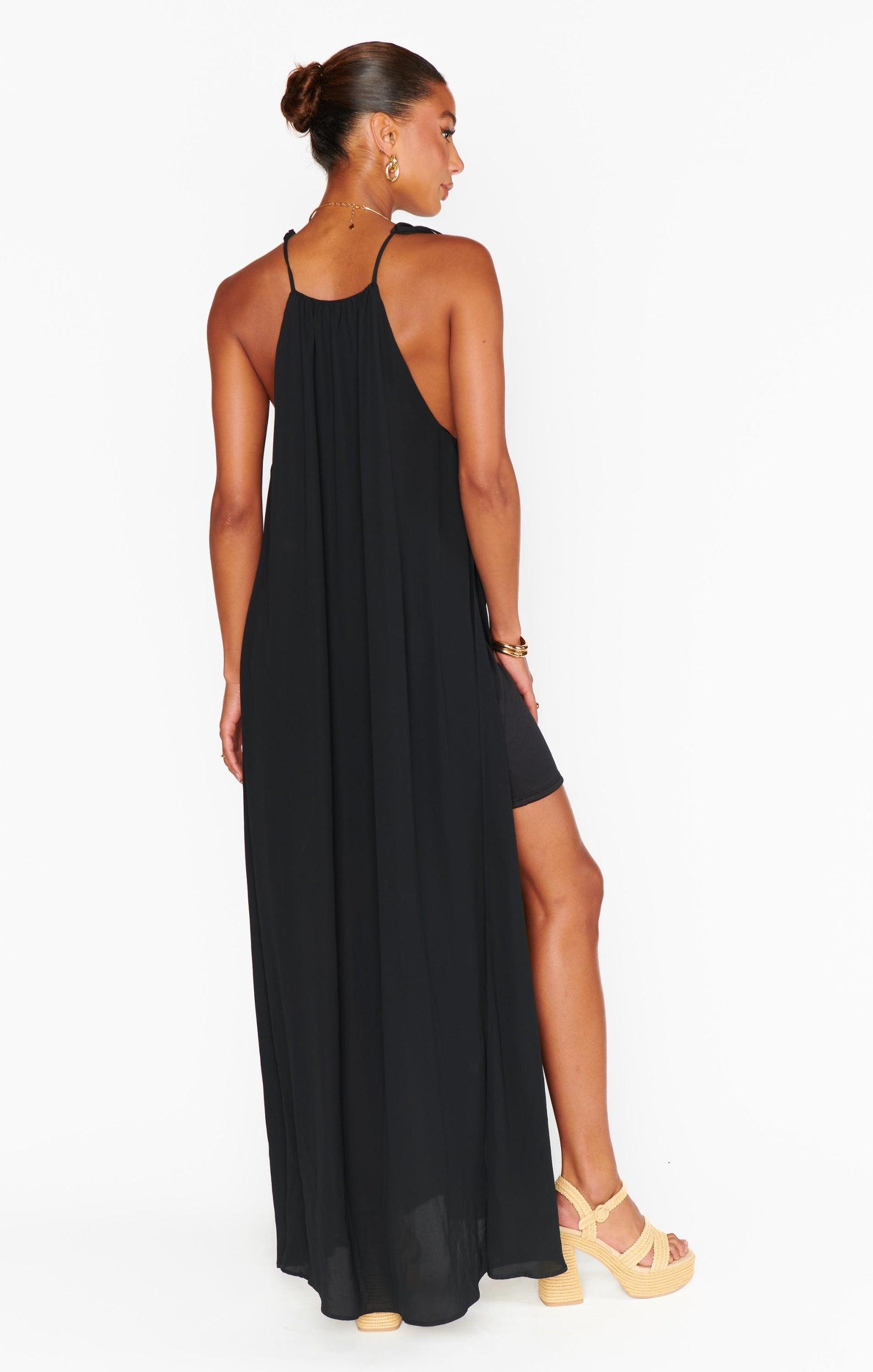 Rochester Maxi Dress ~ Black Product Image