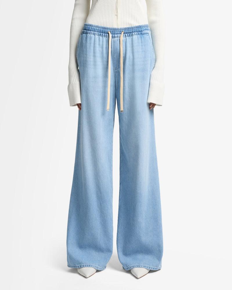 Weightless Denim Wide Leg Pant Product Image