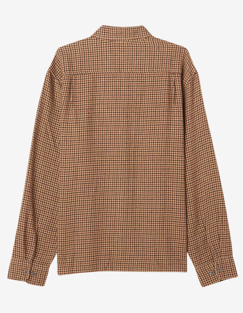 OBEY Tucker Mens Button Up Shirt - CREAM/BLACK Product Image