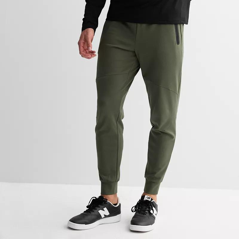 Men's Tek Gear® Performance Ponte Joggers, Size: XXL, Army Bottle Product Image
