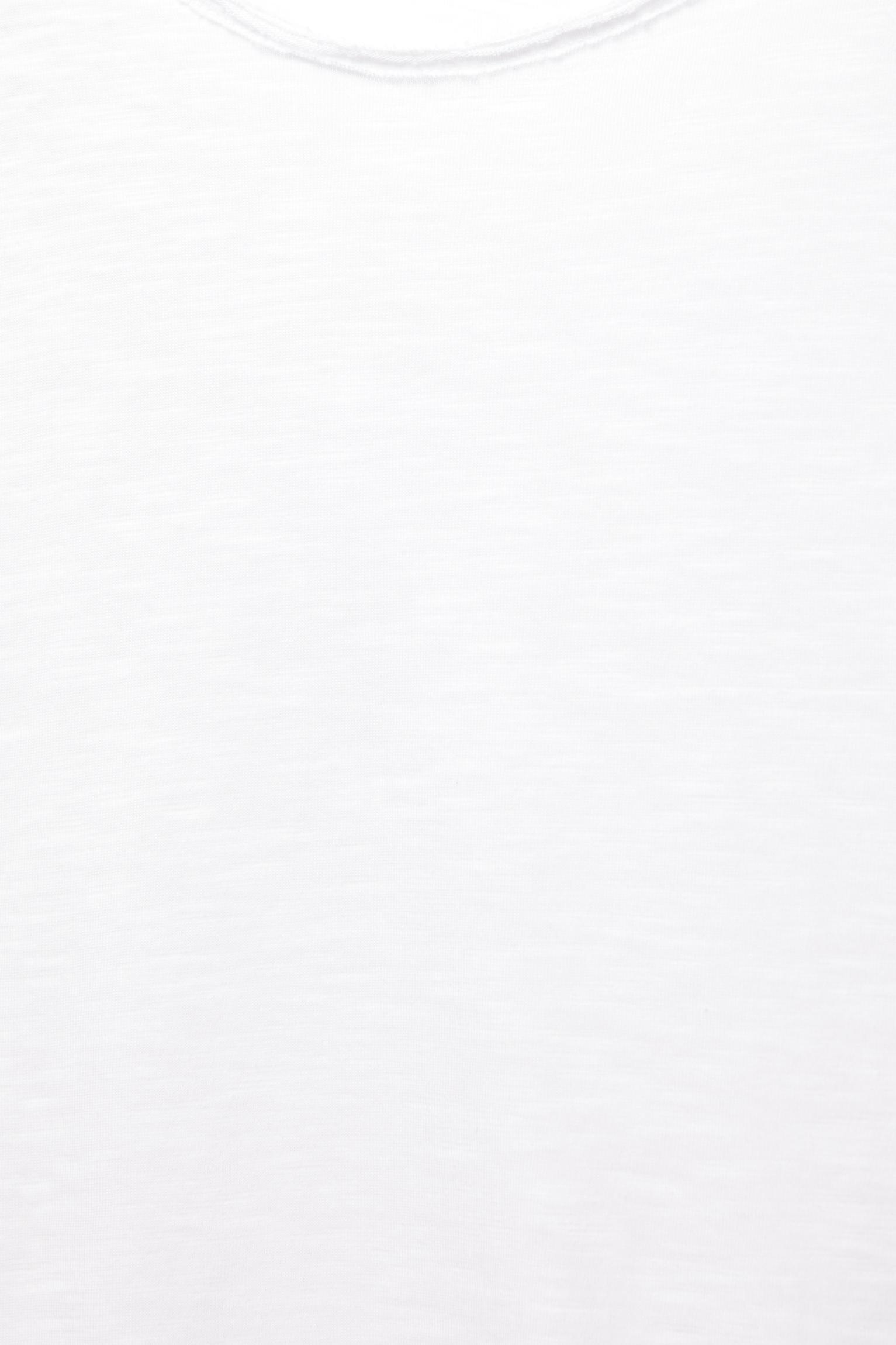 T-shirt with unfinished trims Product Image