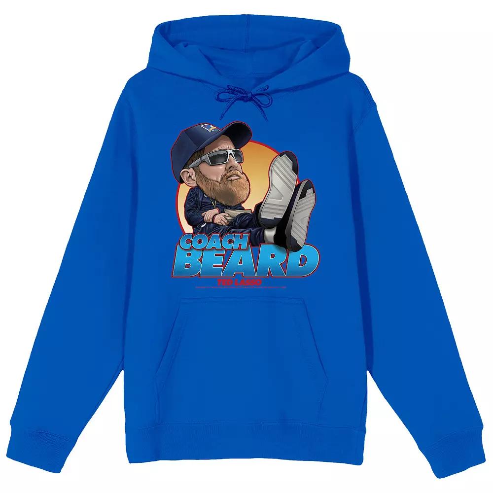 Men's Ted Lasso Coach Beard Graphic Hoodie,  Product Image