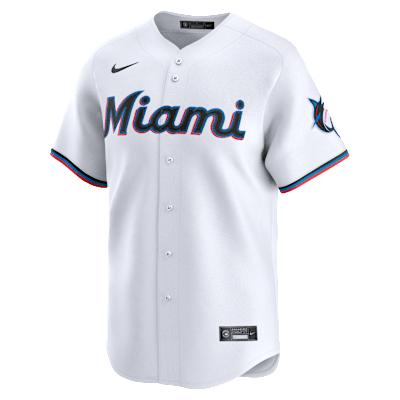Men's Nike Sandy Alcantara White Miami Marlins Home Limited Player Jersey,  Product Image