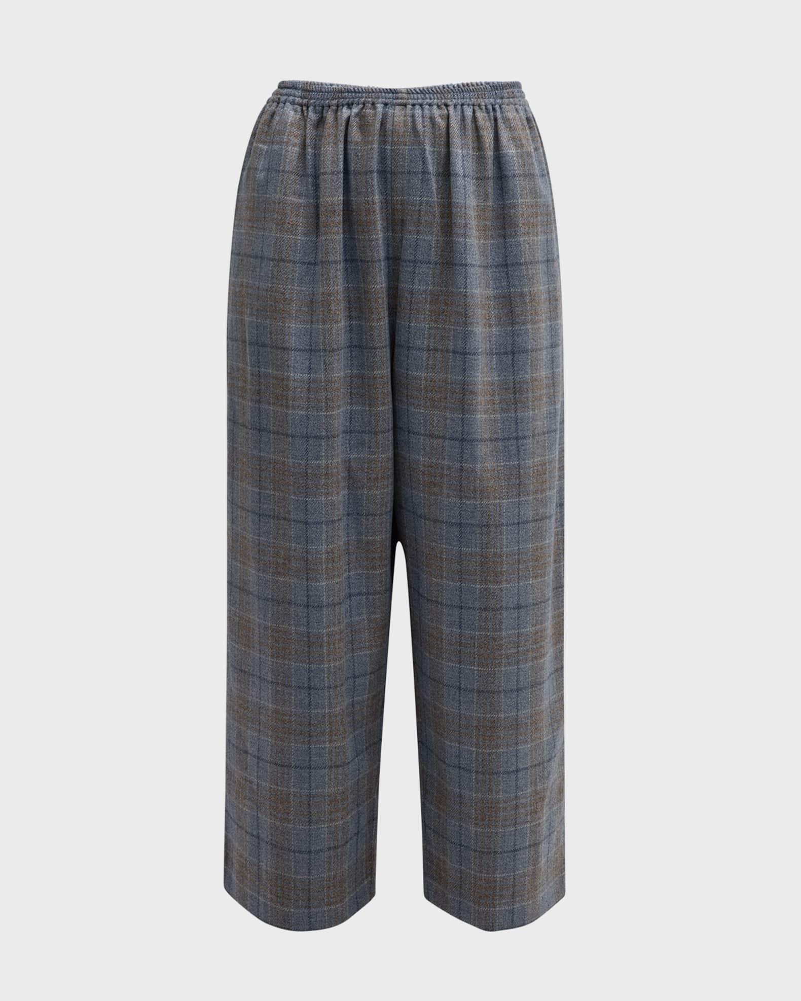 Plaid Japanese Trousers Product Image