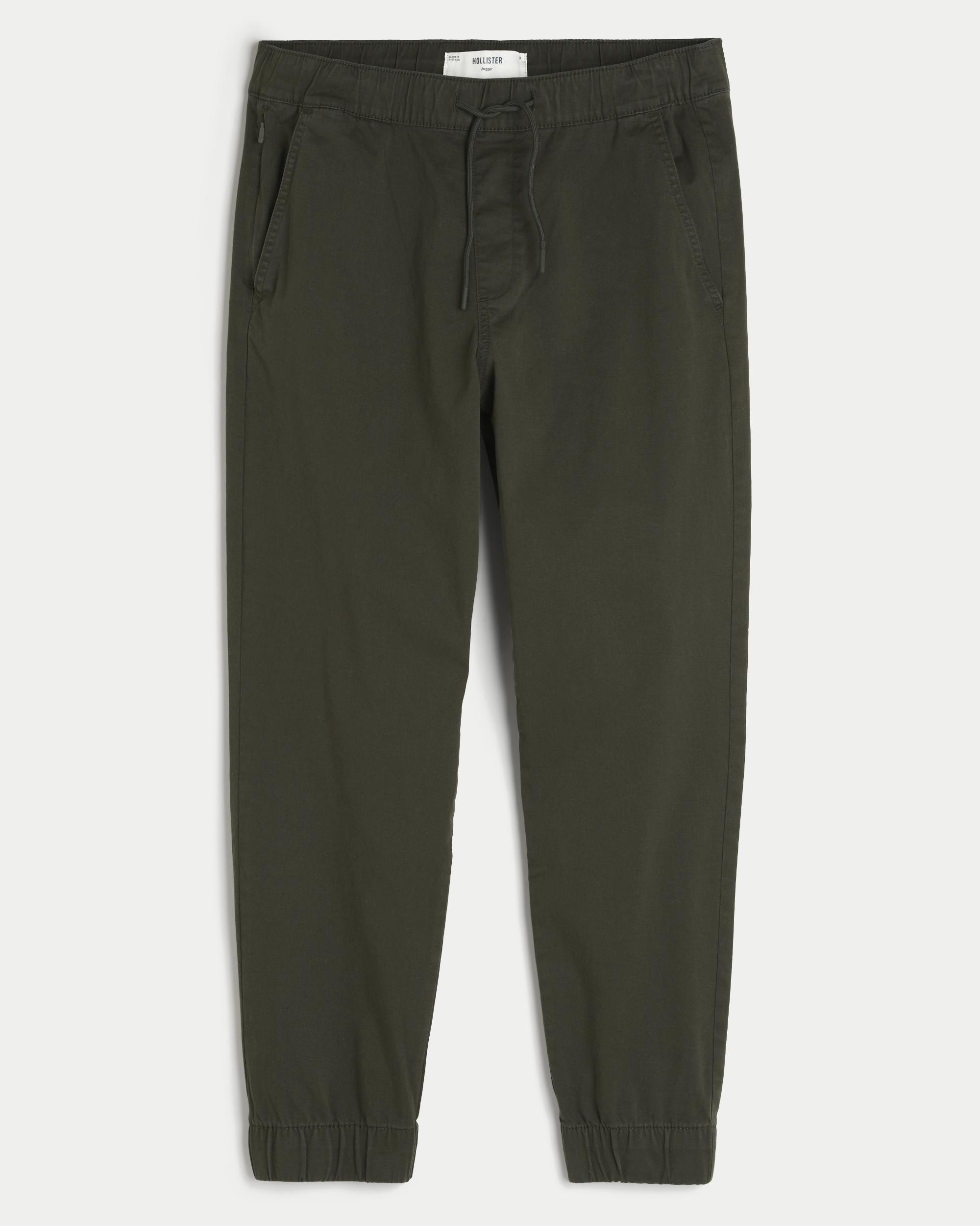 Relaxed Twill Joggers Product Image