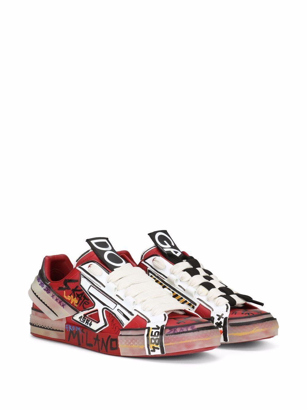 Portofino hand-painted sneakers Product Image
