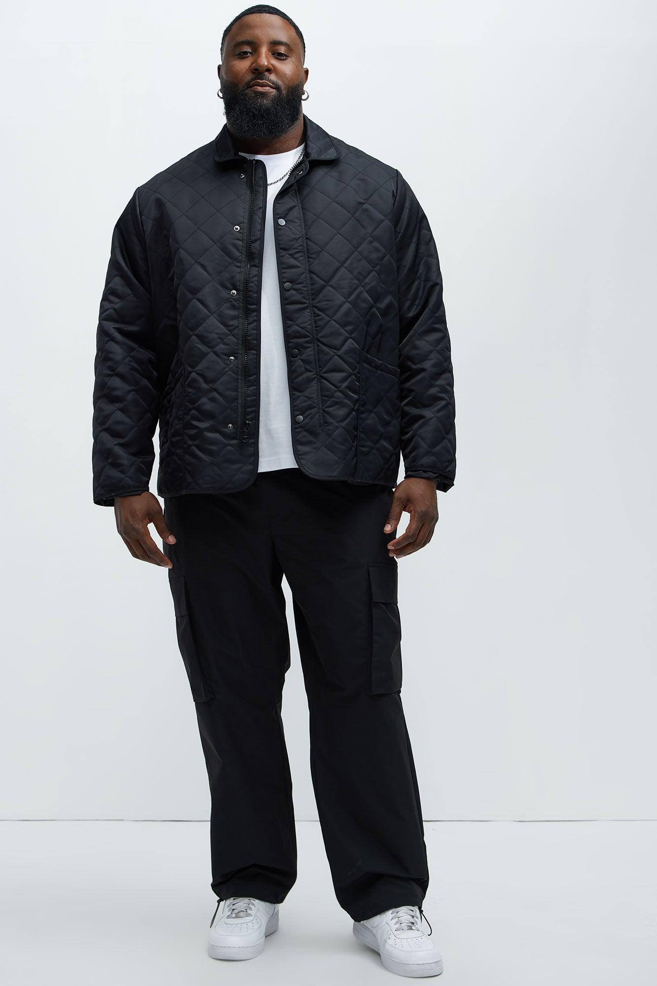 Jesse Quilted Jacket - Black Product Image