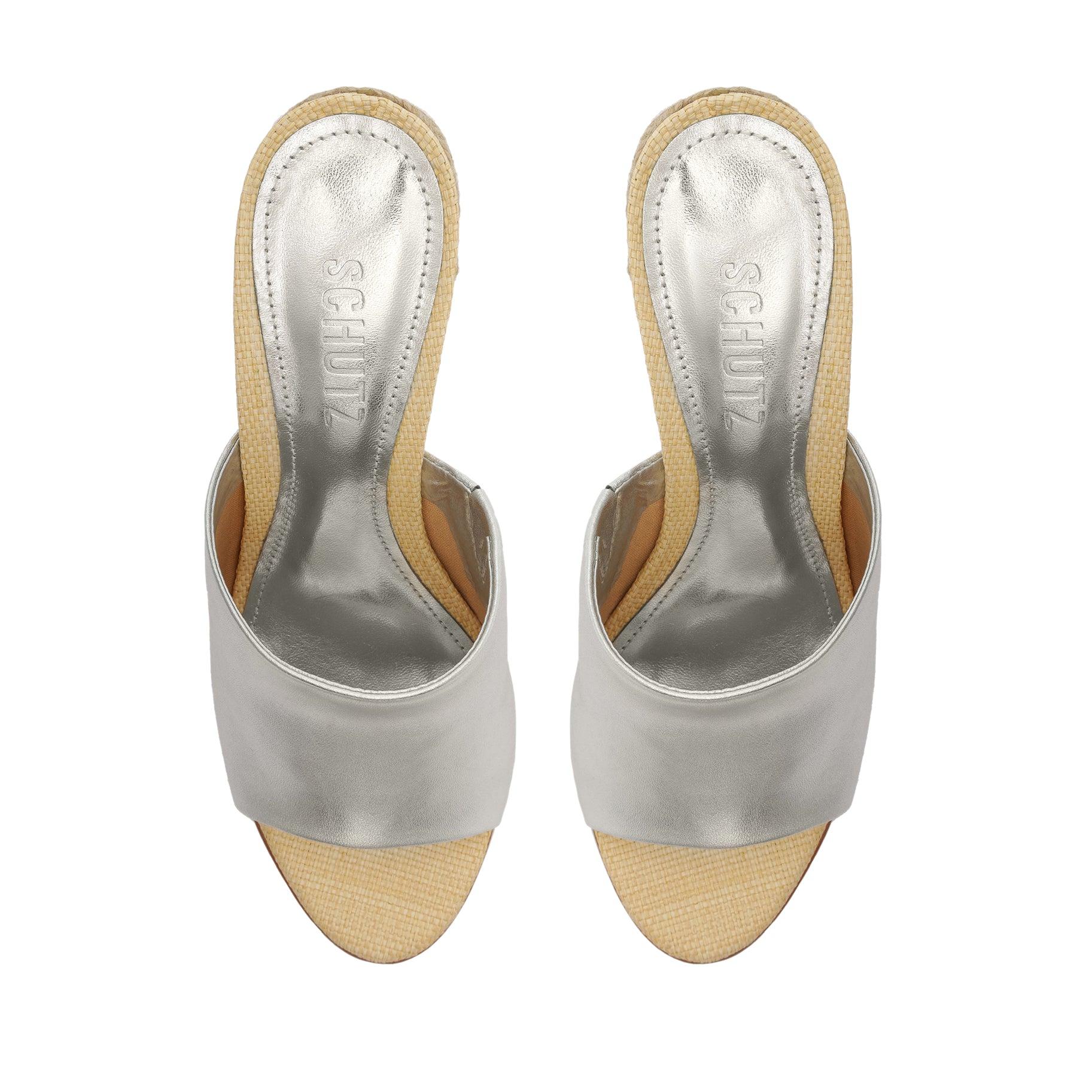 Lucy Weekend Metallic Leather Sandal Product Image