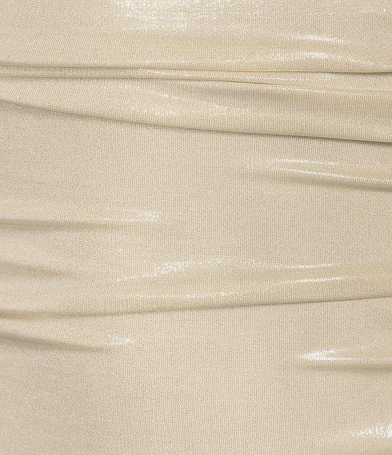 Next Up Spaghetti Strap Sweetheart Neckline Shirred Short Bodycon Dress Product Image