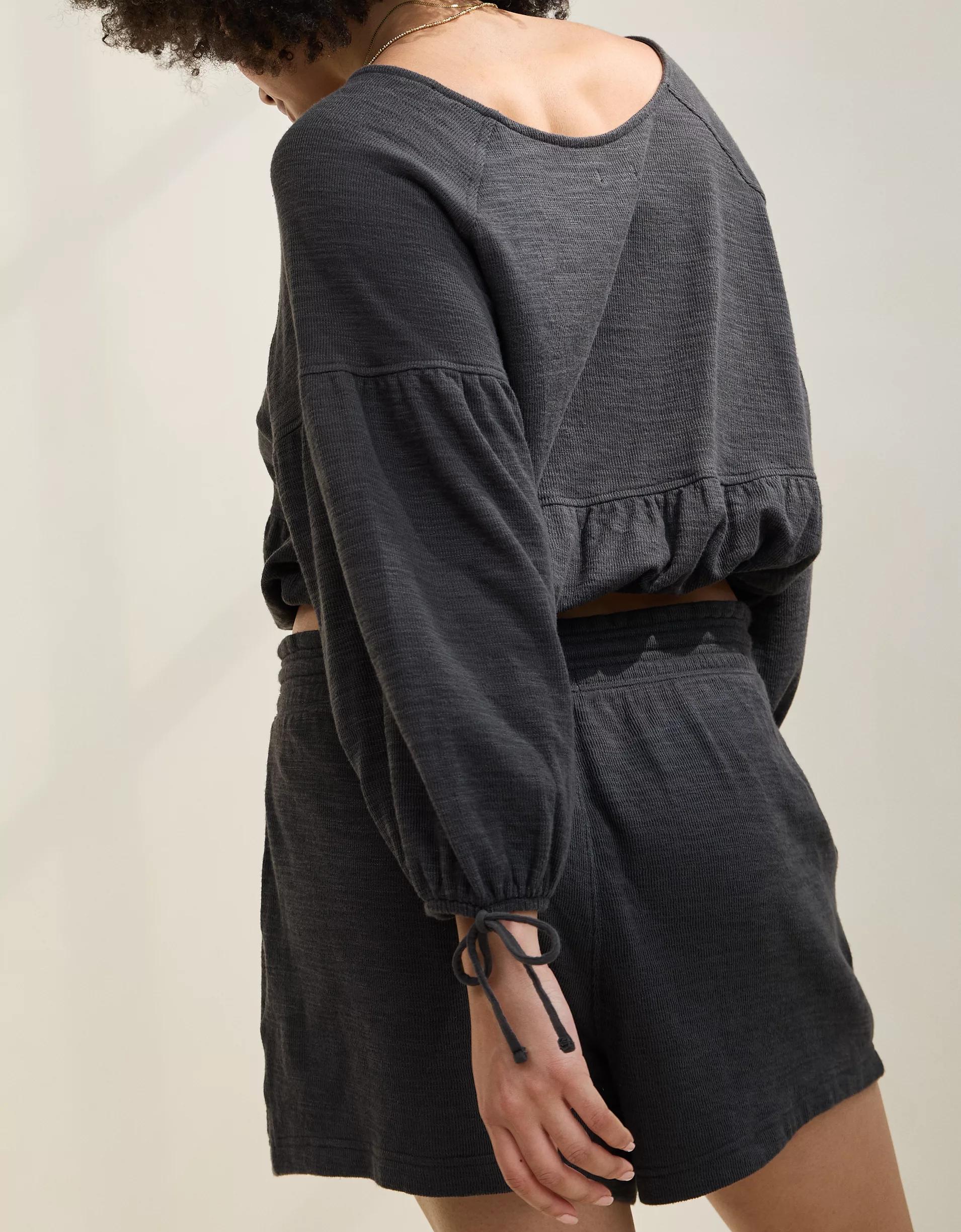 Aerie Endless Summer Cropped Sweatshirt Product Image