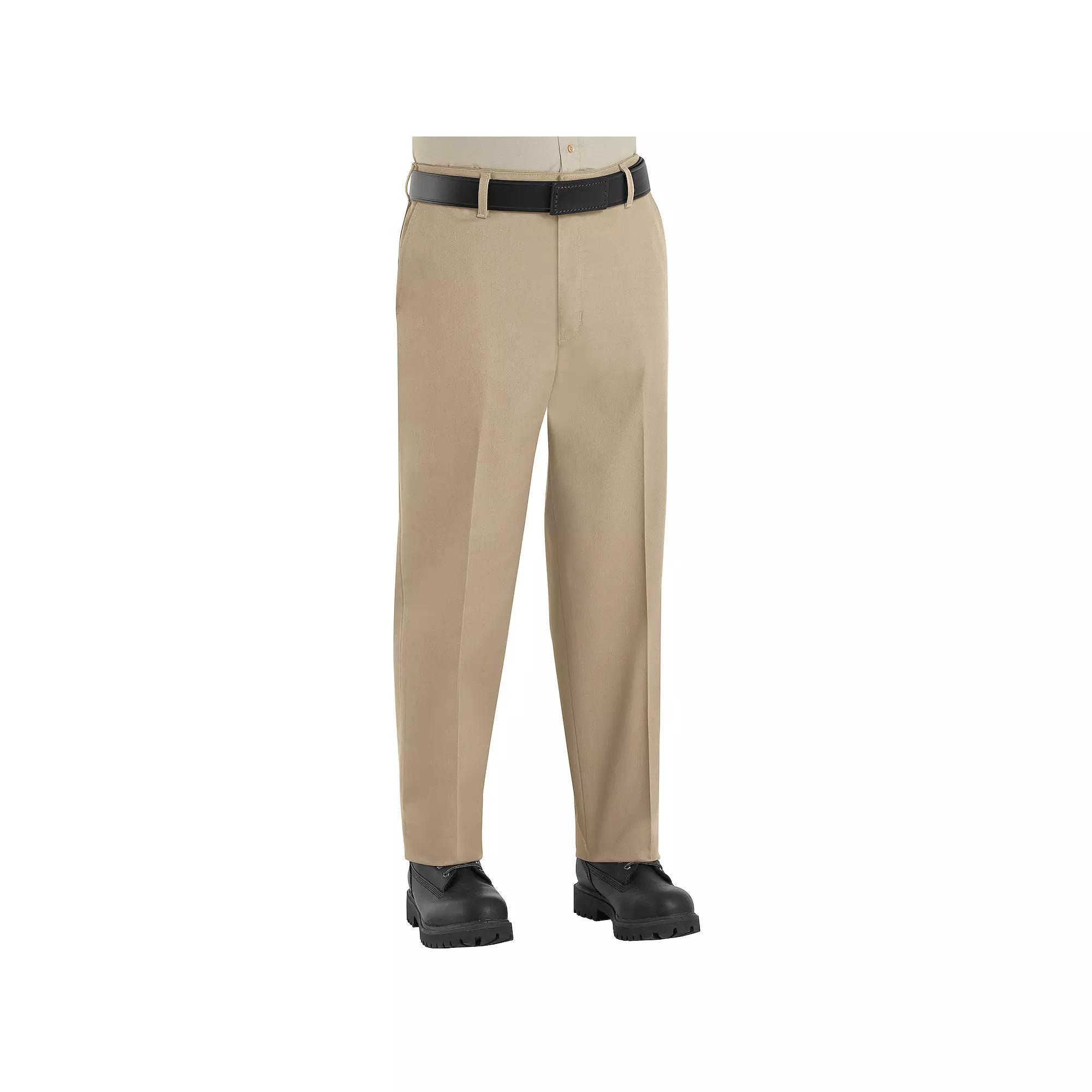 Men's Red Kap Elastic-Insert Work Pants, Size: 30X30, Green Product Image