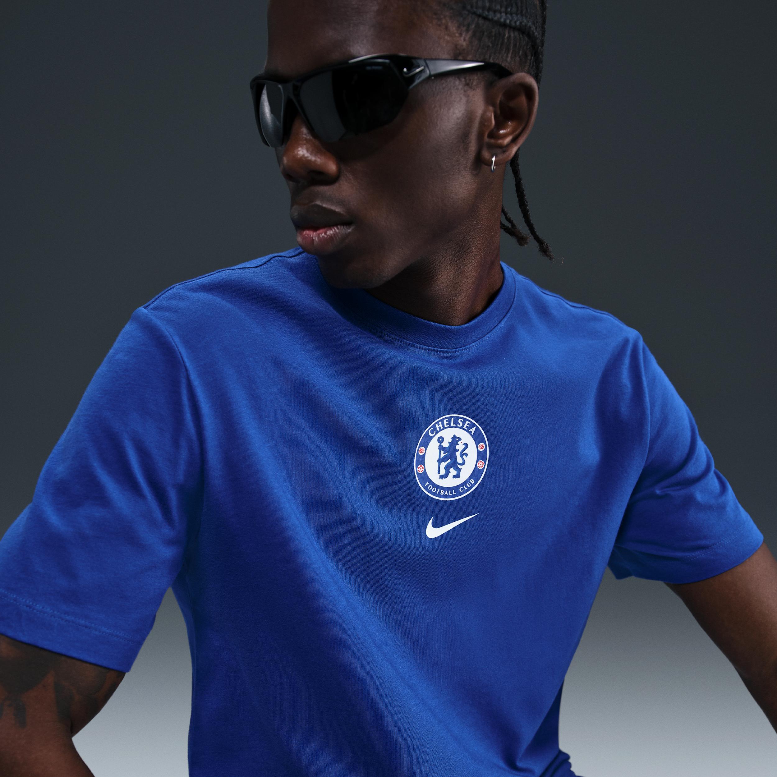 Chelsea FC Nike Mens Soccer T-Shirt | HQ8395-495 Product Image
