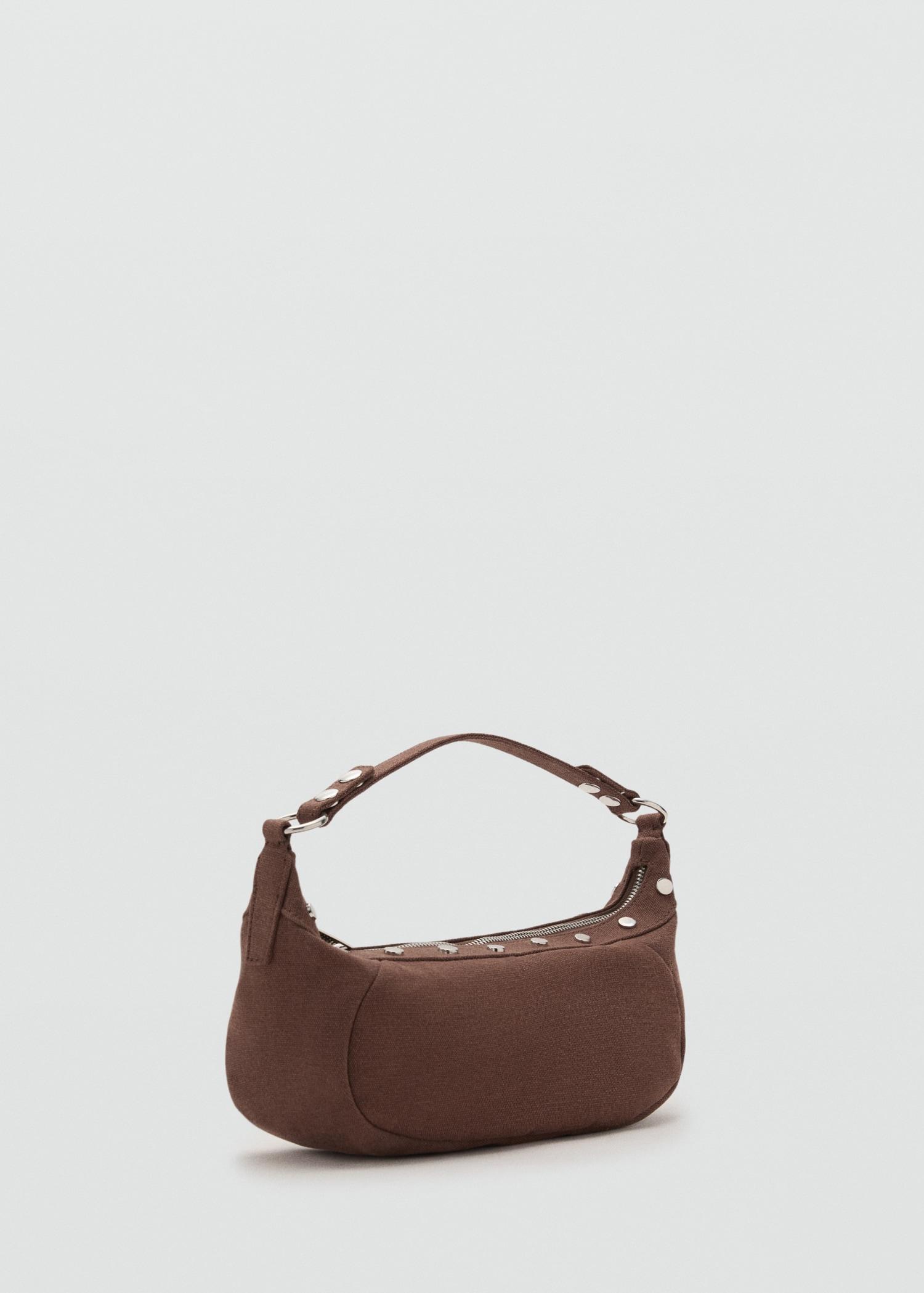 Studded shoulder bag - Women | MANGO USA Product Image